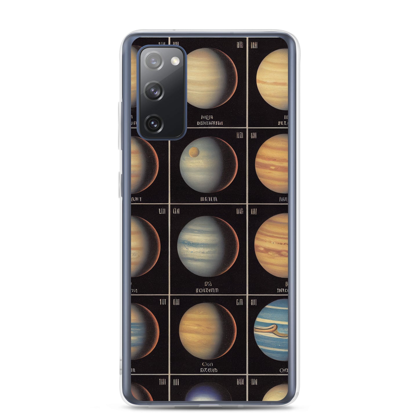 Samsung Case - Map of the Planets