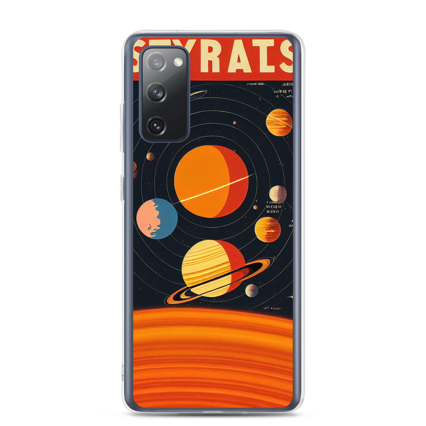 Samsung Case - Map of the Planets