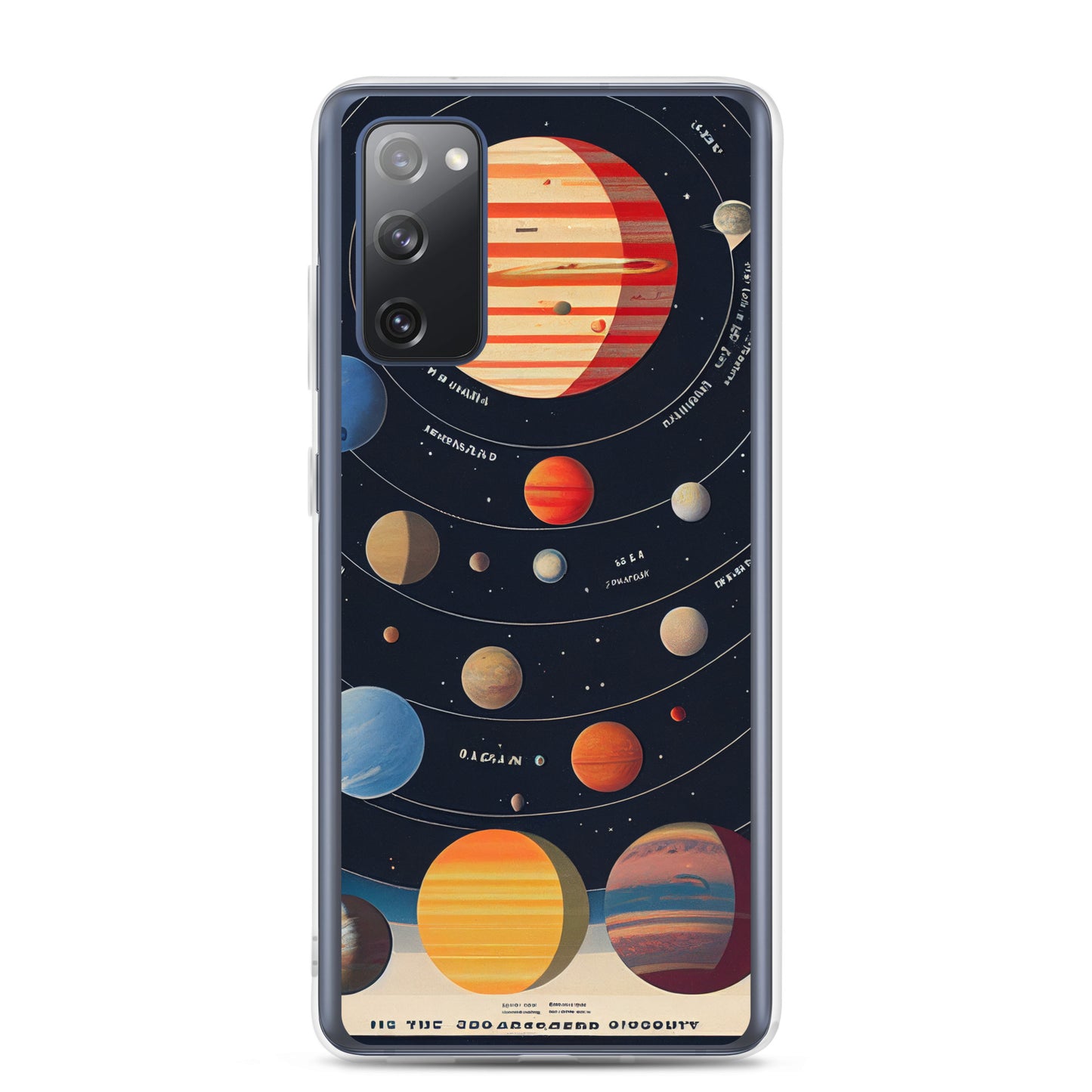 Samsung Case - Map of the Planets