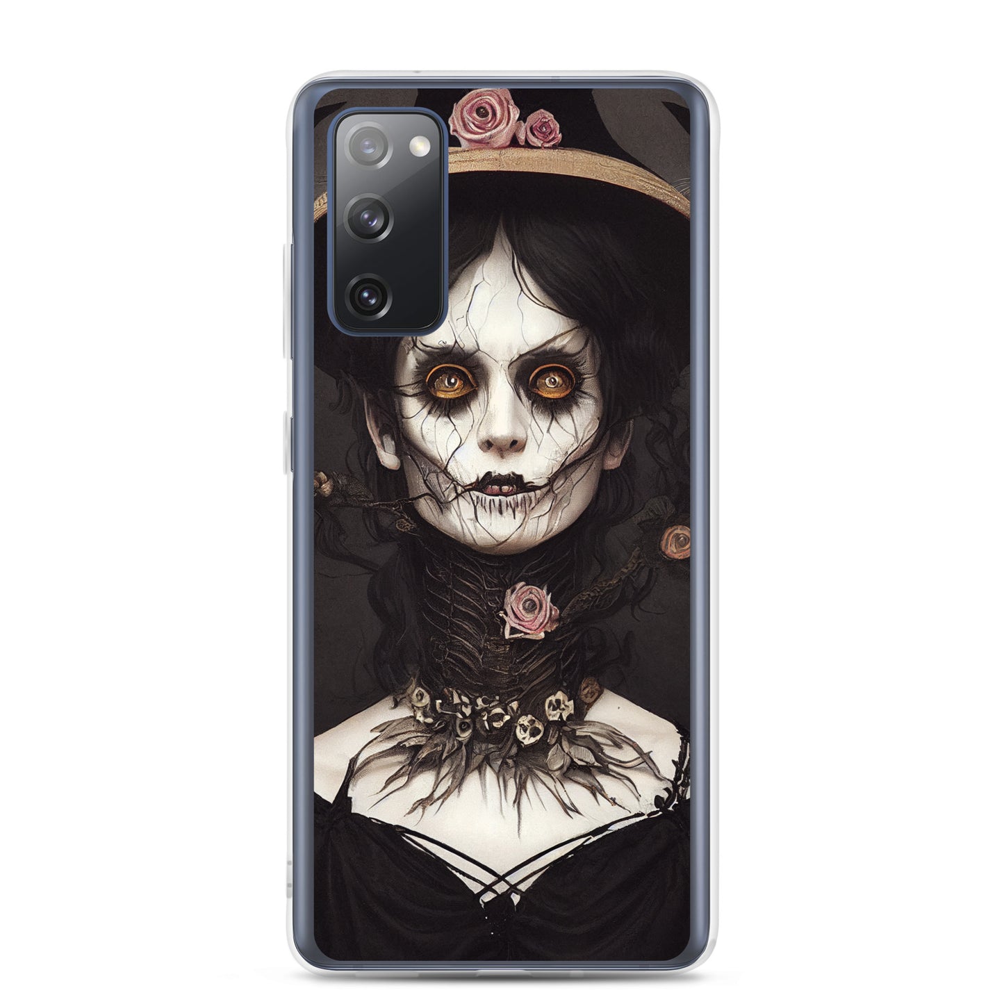 Samsung Case - Halloween Witch in Rose Hat