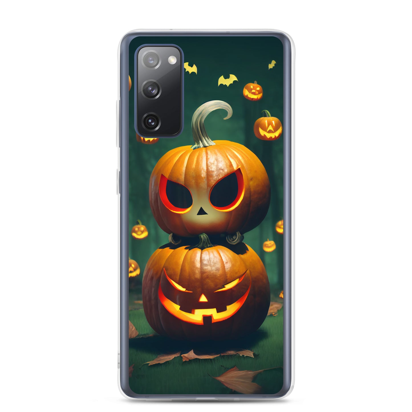 Samsung Case - Halloween Stacked Jack-o-Lanterns