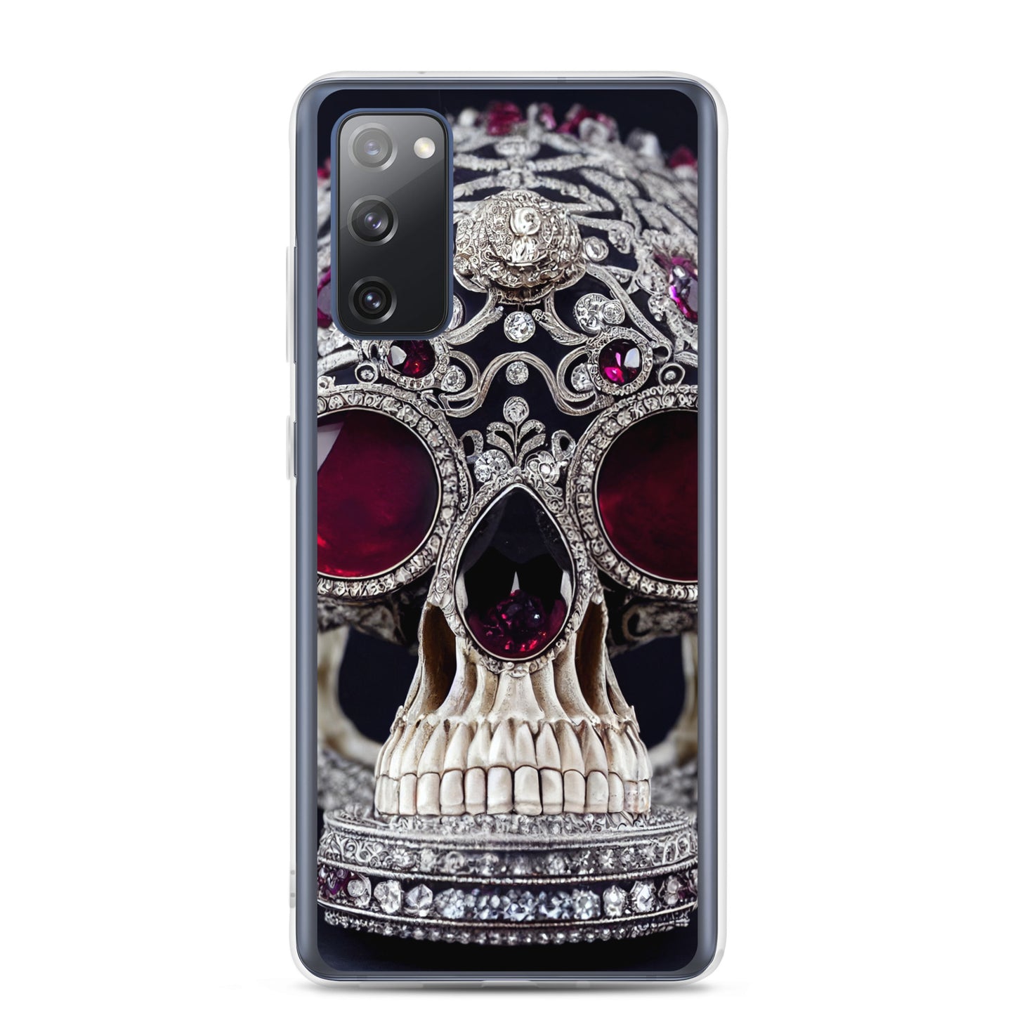 Samsung Case - Diamond and Ruby Skull