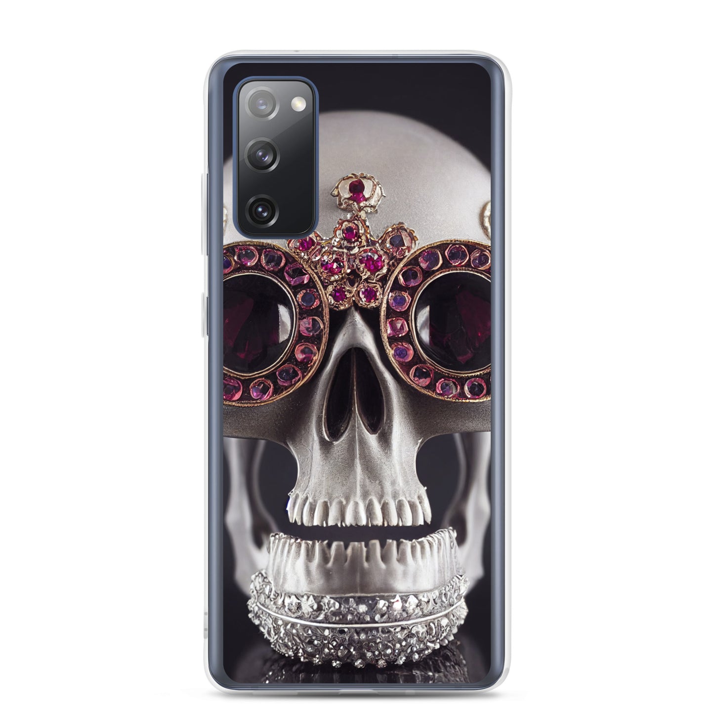 Samsung Case - Ornate Ruby Eyed Skull