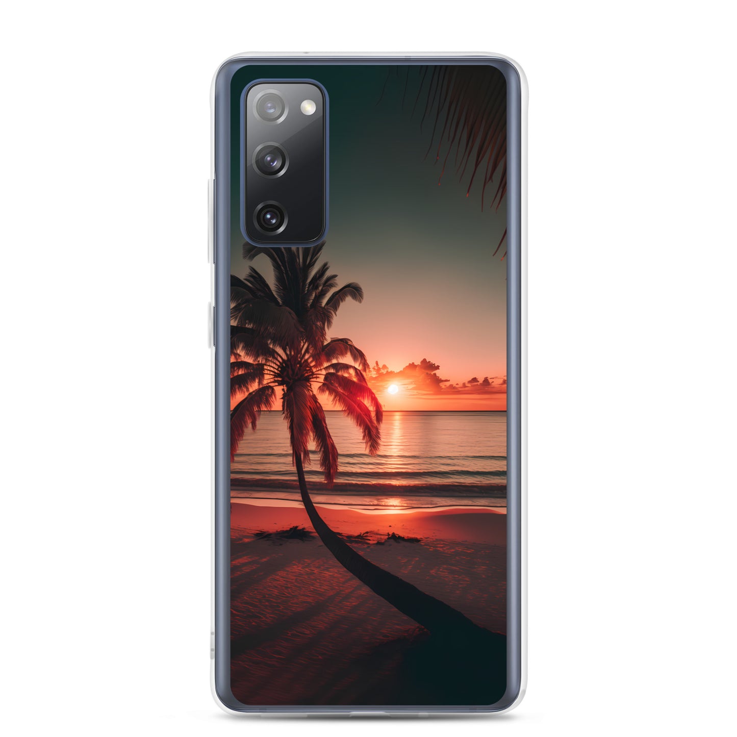 Samsung Case - Beach Life - Palm Shadows at Sunset