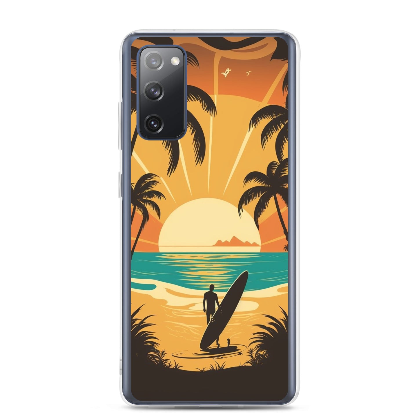 Samsung Case - Sunset Surfer