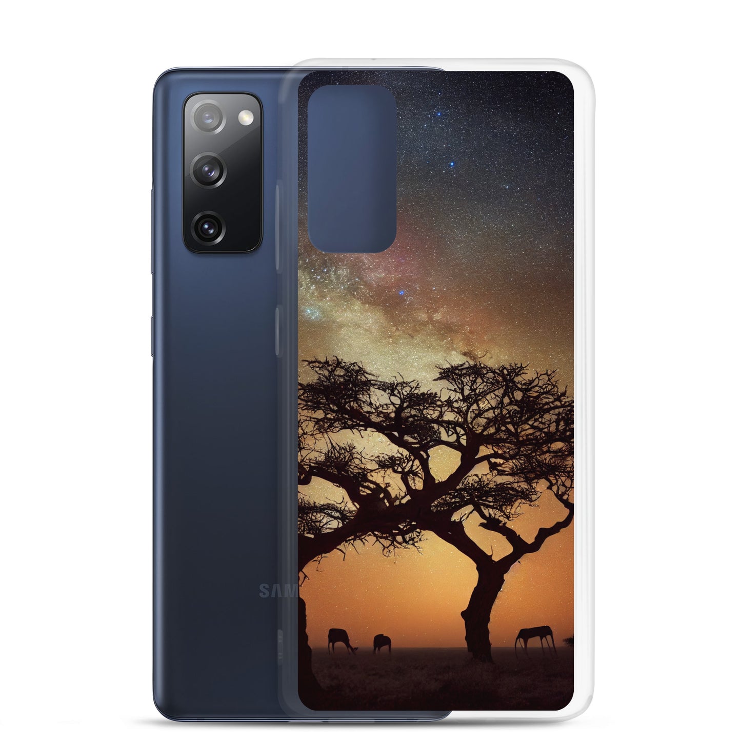 Samsung Case - African Vista - Acacia Tree Under the Milky Way