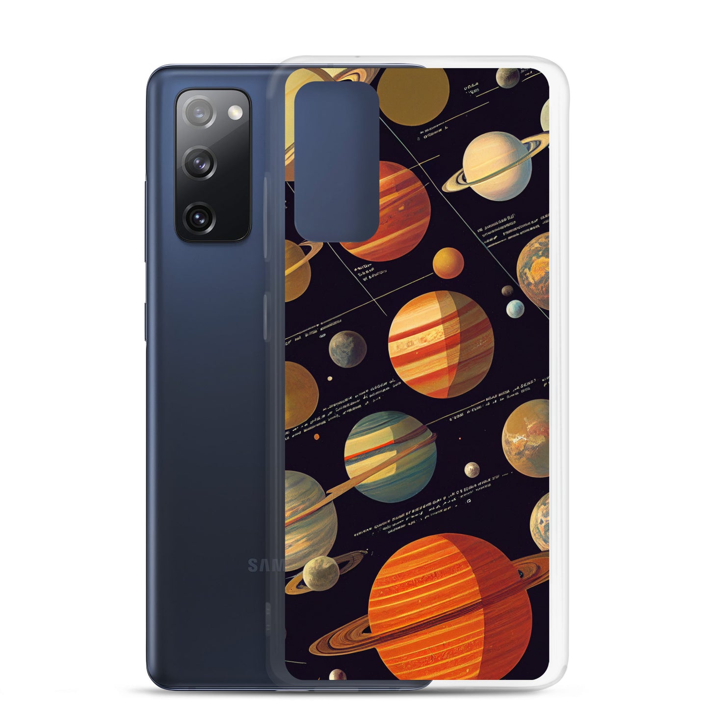 Samsung Case - Map of the Planets