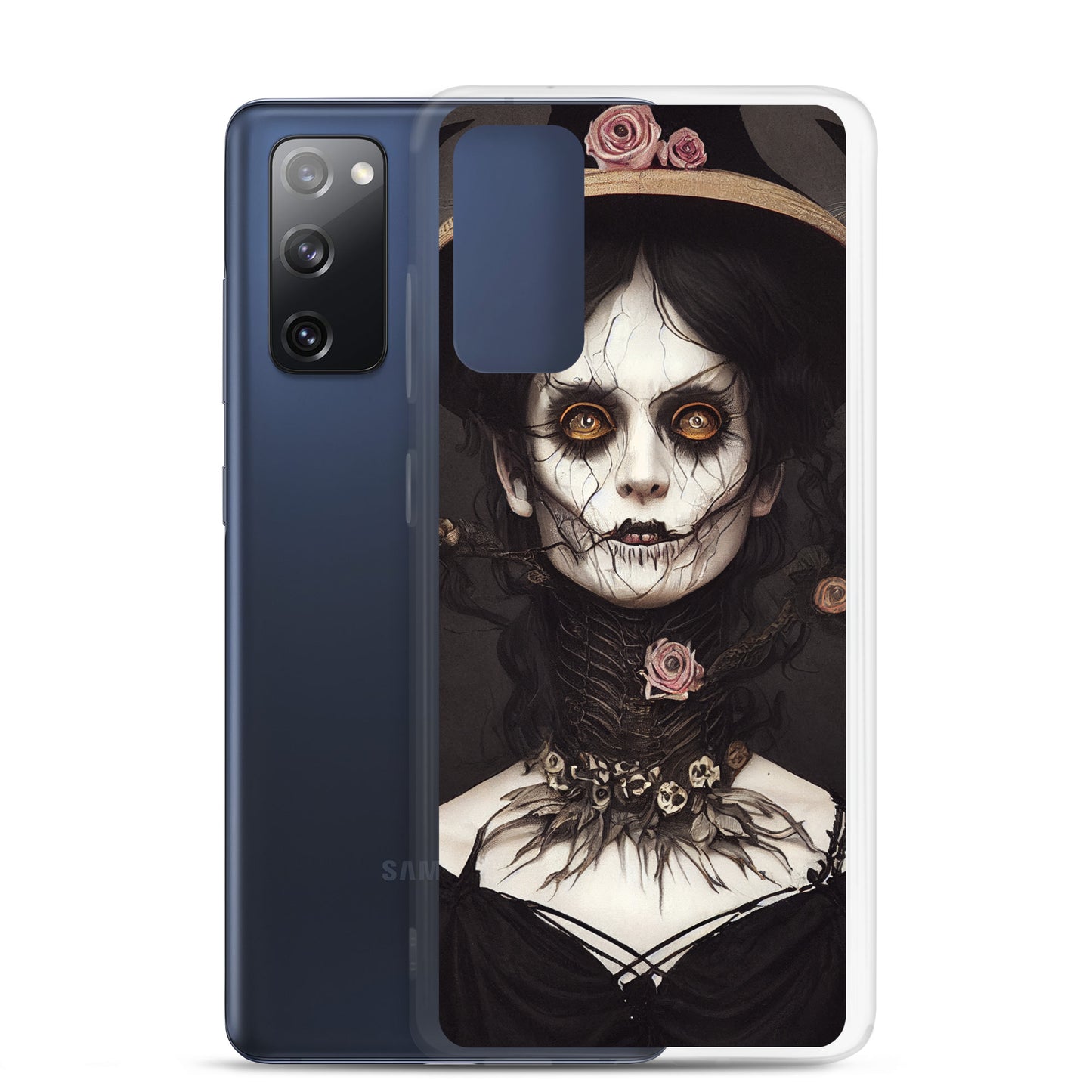 Samsung Case - Halloween Witch in Rose Hat