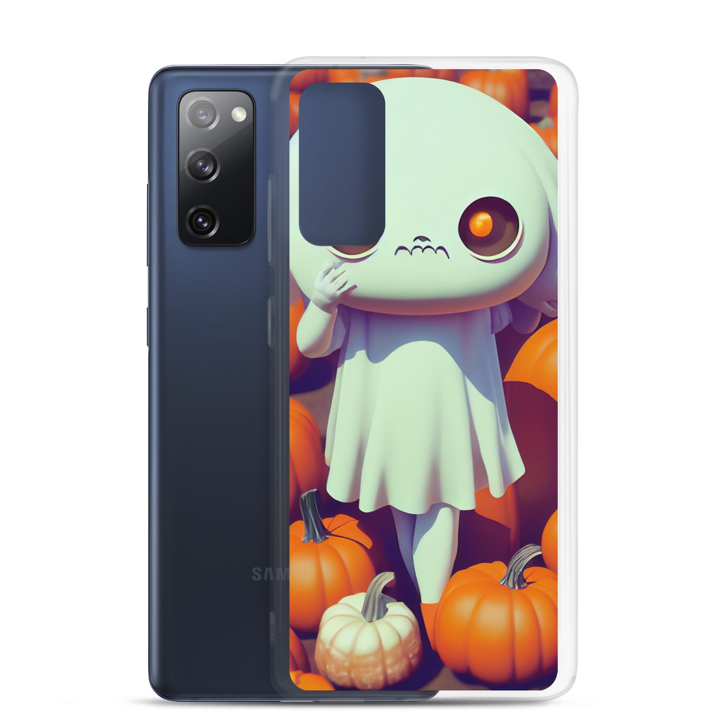 Samsung Case - Halloween Ghost Girl in Pumpkin Patch