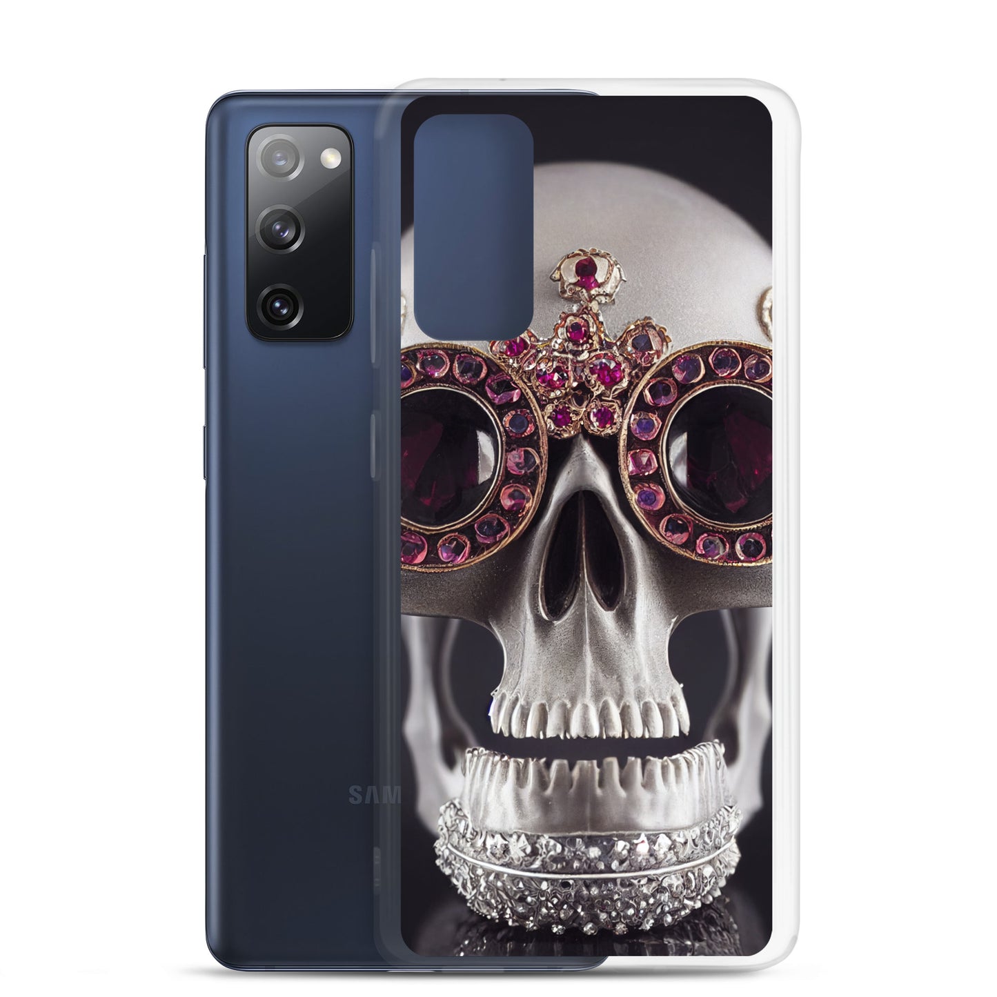 Samsung Case - Ornate Ruby Eyed Skull