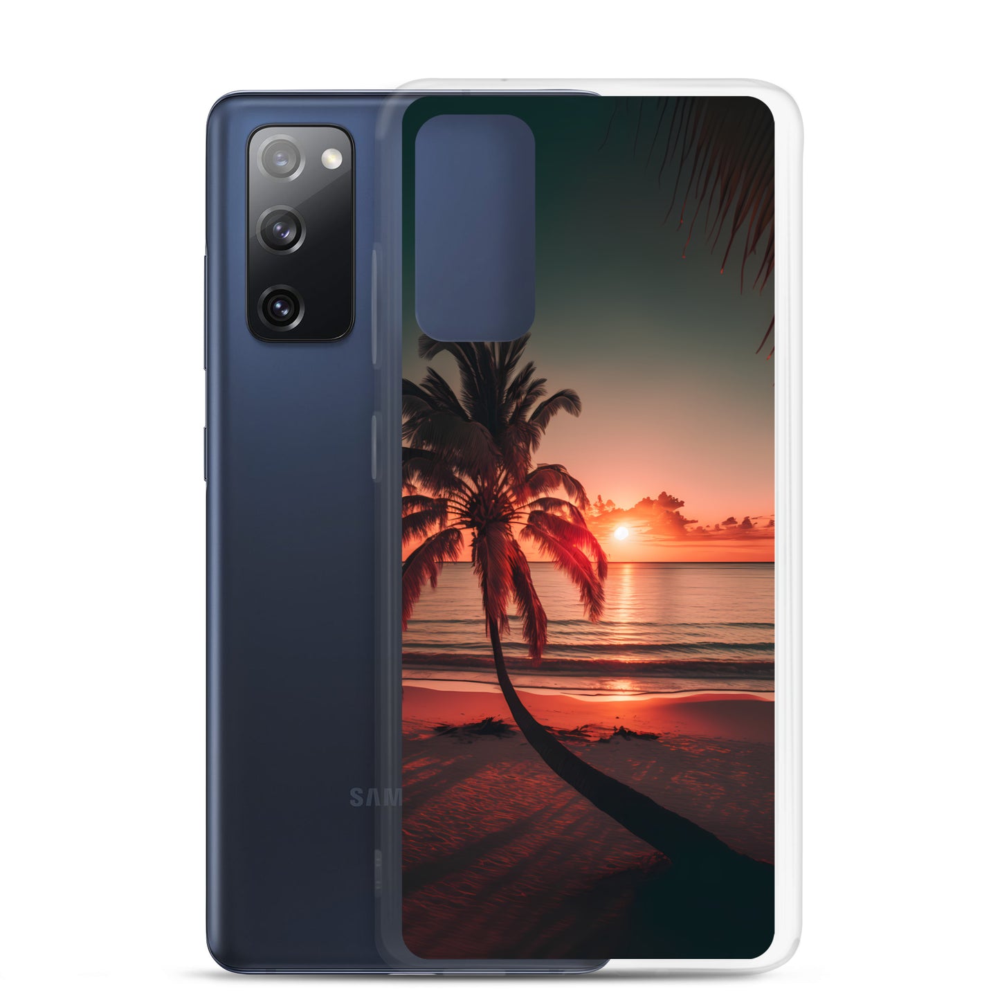 Samsung Case - Beach Life - Palm Shadows at Sunset