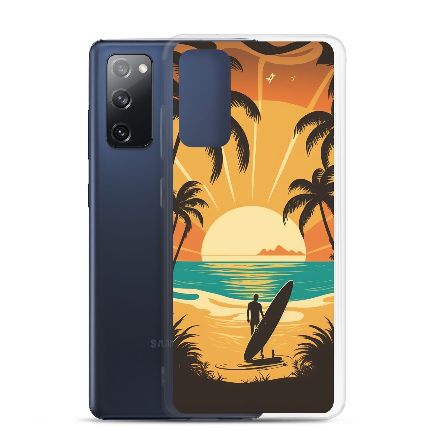 Samsung Case - Sunset Surfer