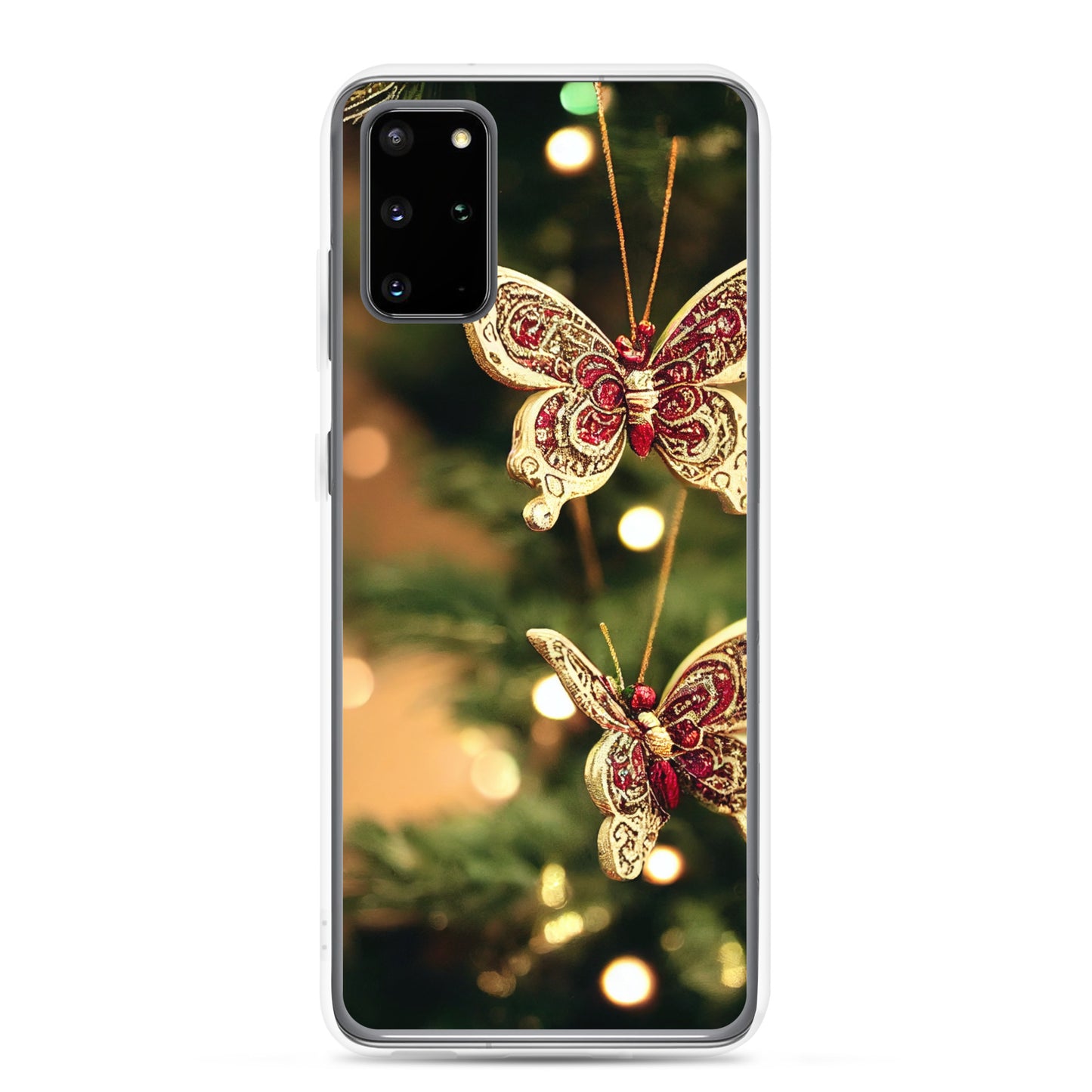 Samsung Case - Christmas Butterfly Ornaments