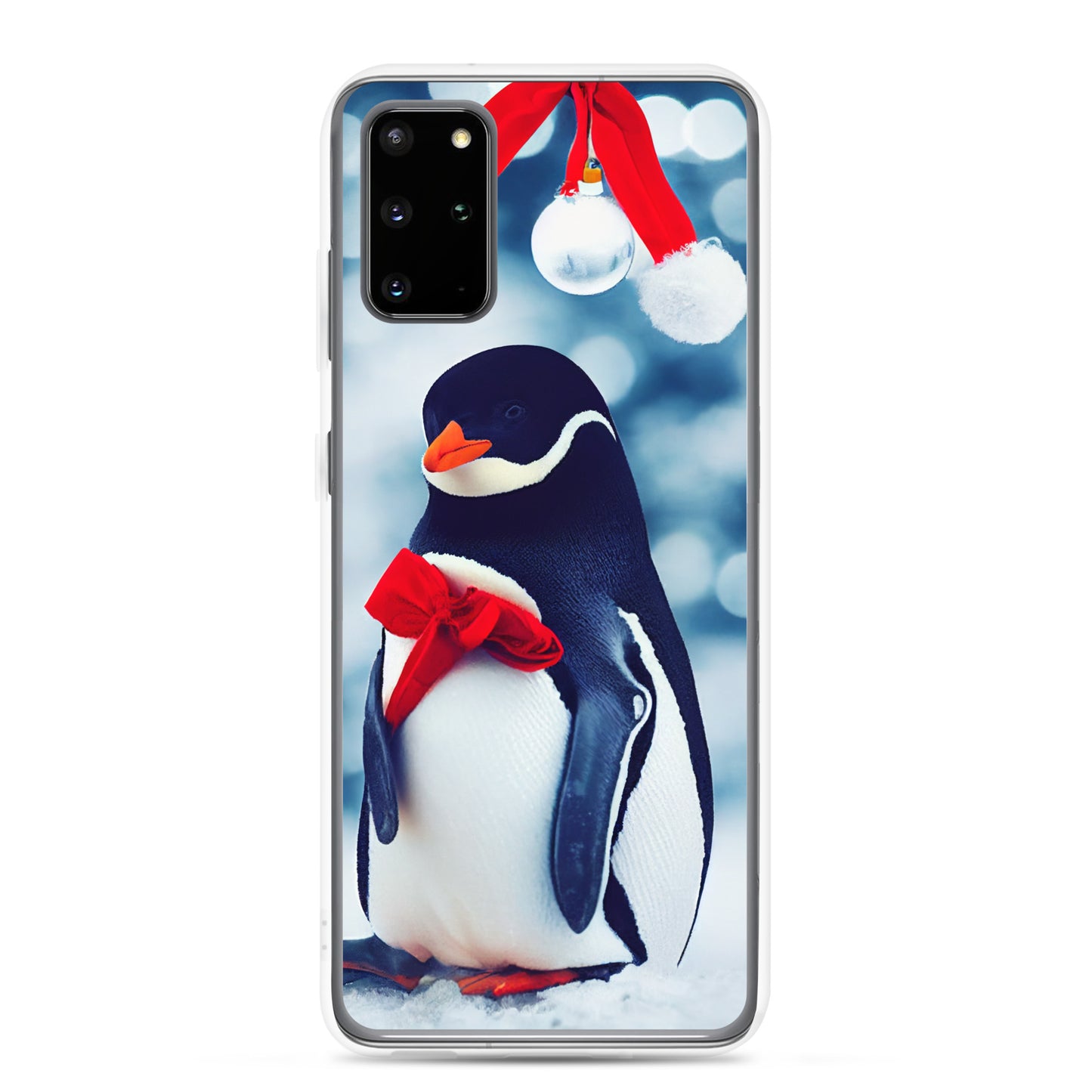 Samsung Case - Christmas Bow Penguin