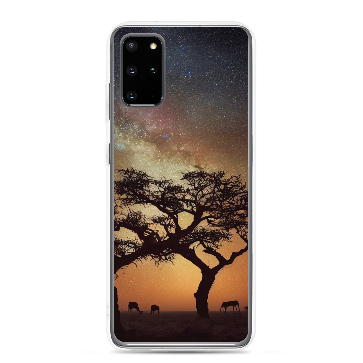 Samsung Case - African Vista - Acacia Tree Under the Milky Way