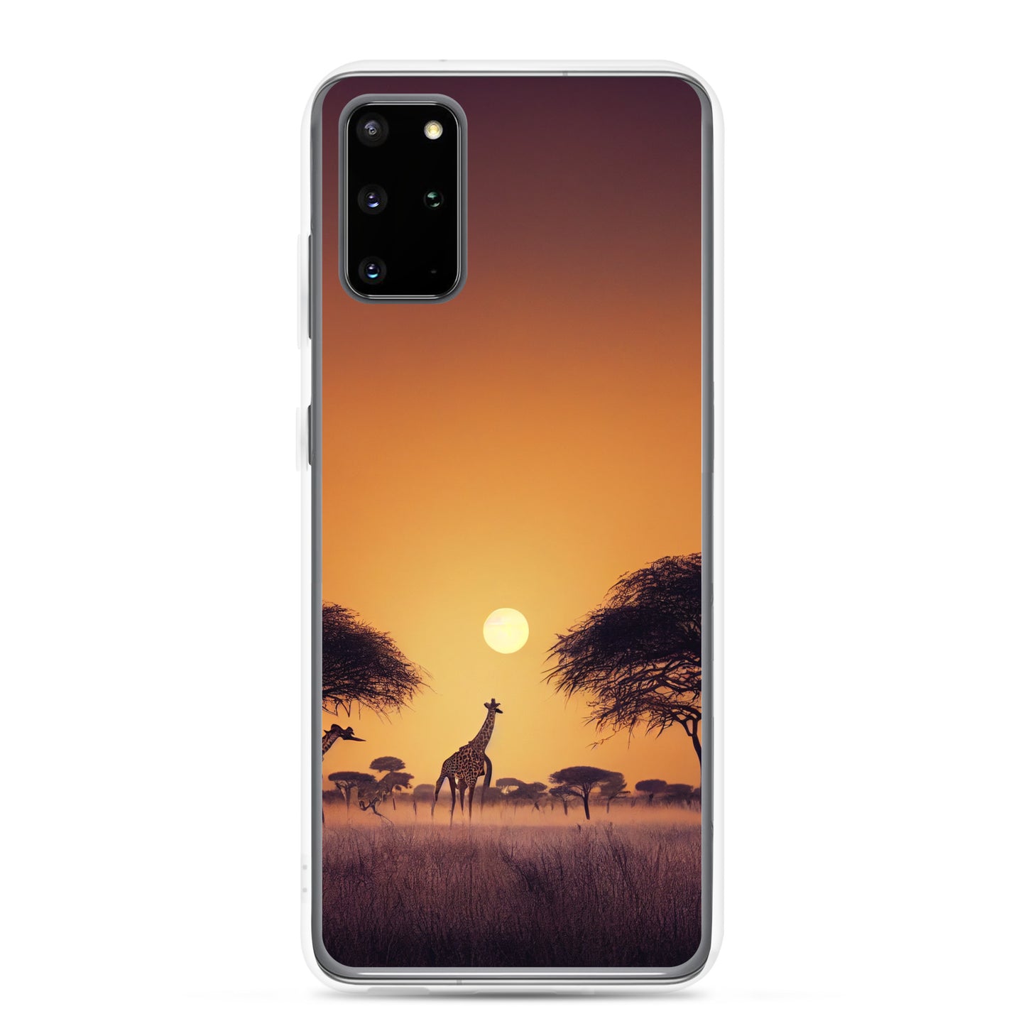 Samsung Case - African Vista - Giraffes Under Acacia Tree