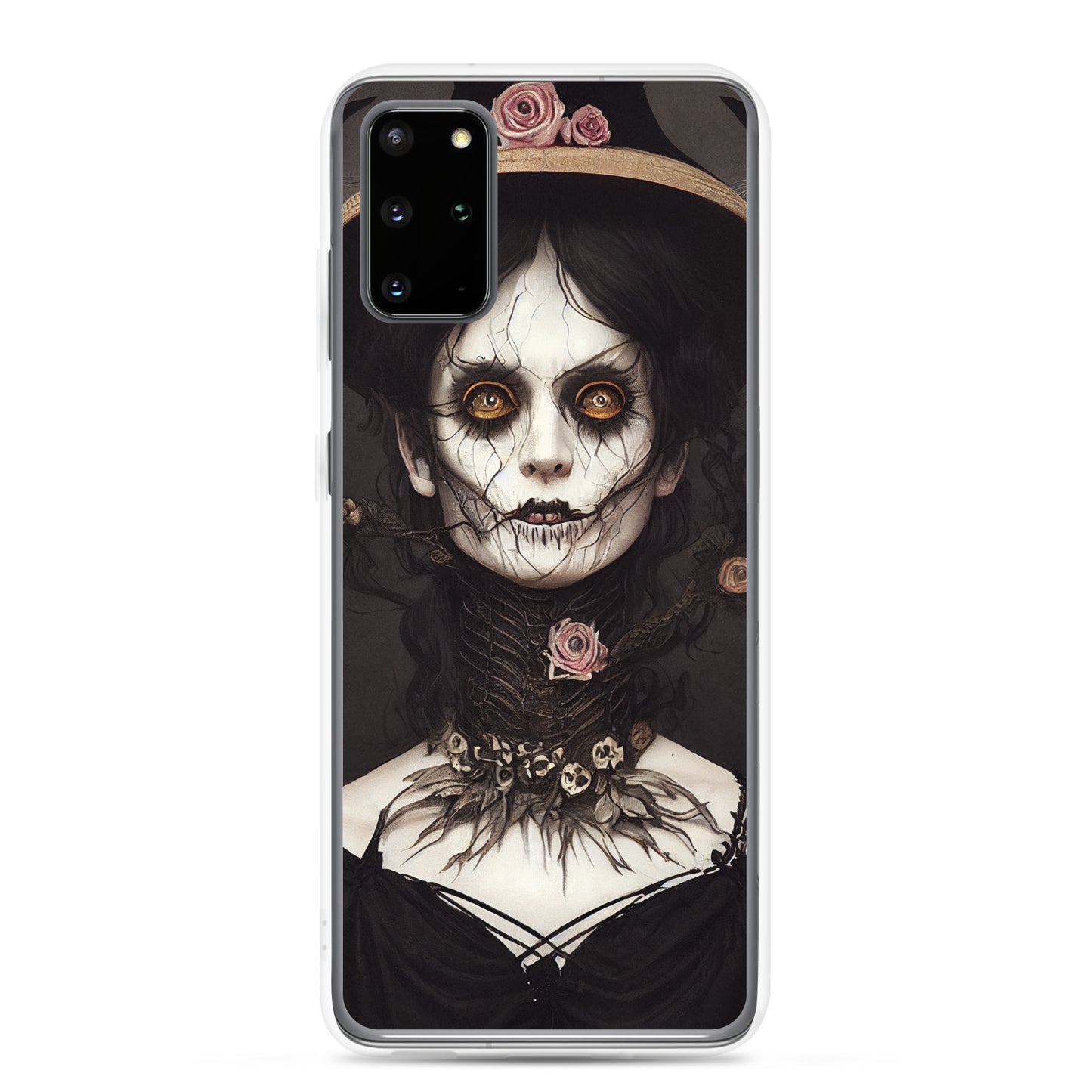 Samsung Case - Halloween Witch in Rose Hat