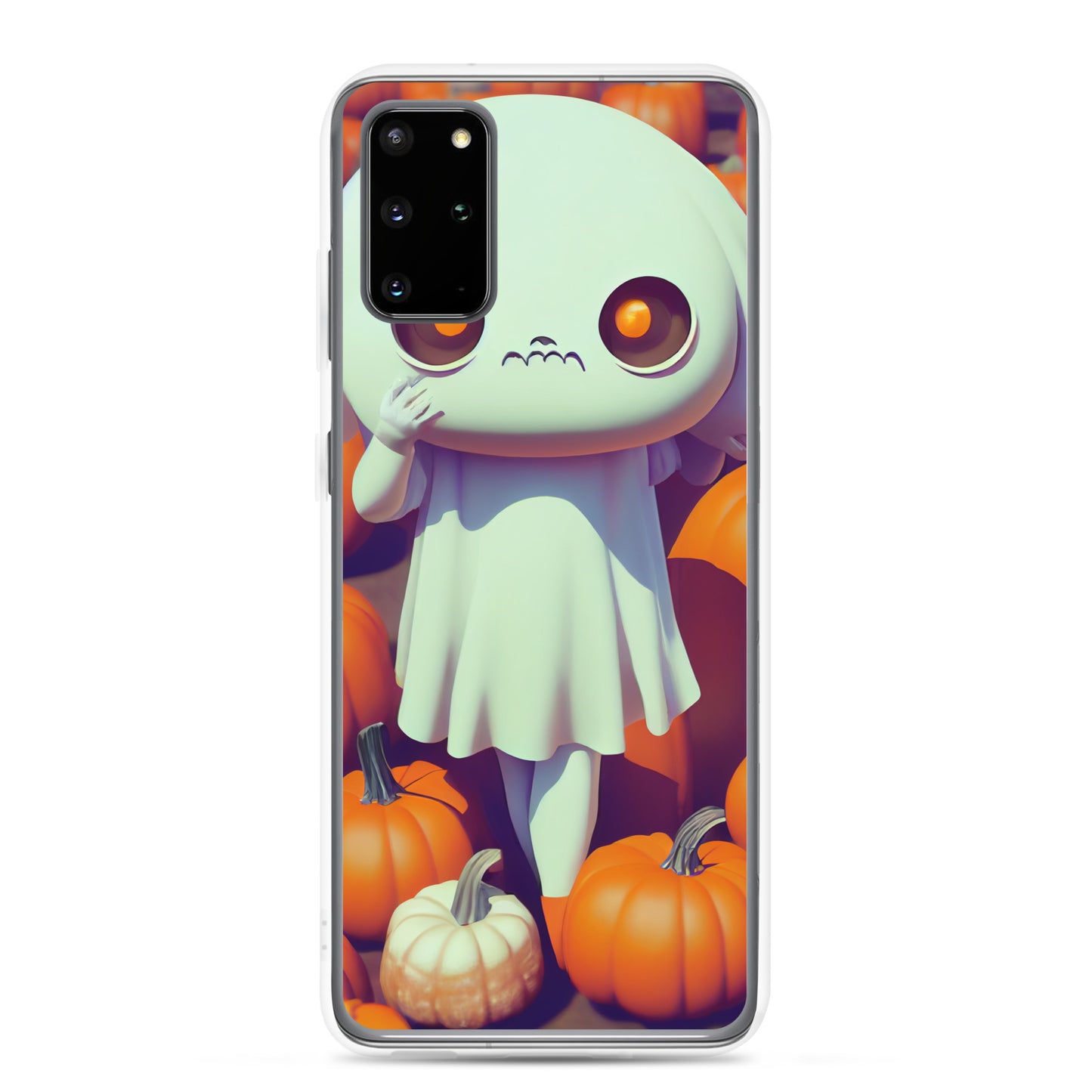 Samsung Case - Halloween Ghost Girl in Pumpkin Patch