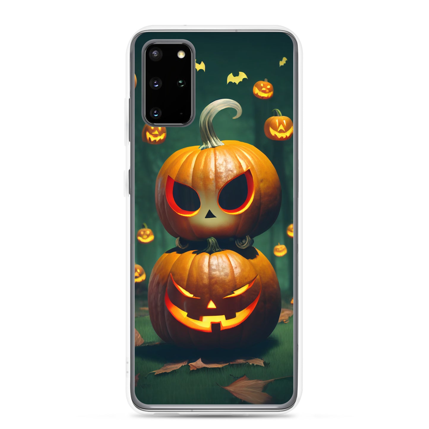 Samsung Case - Halloween Stacked Jack-o-Lanterns