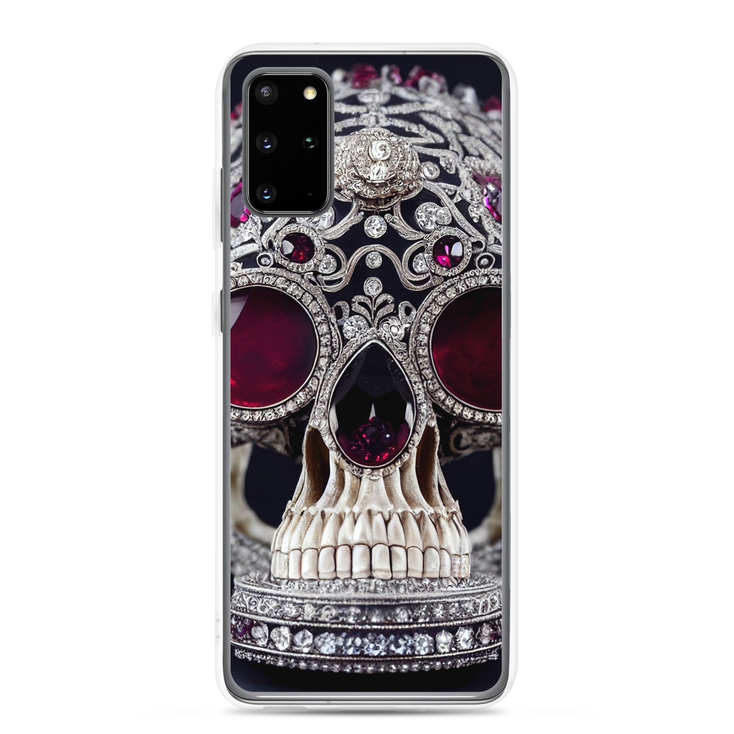 Samsung Case - Diamond and Ruby Skull