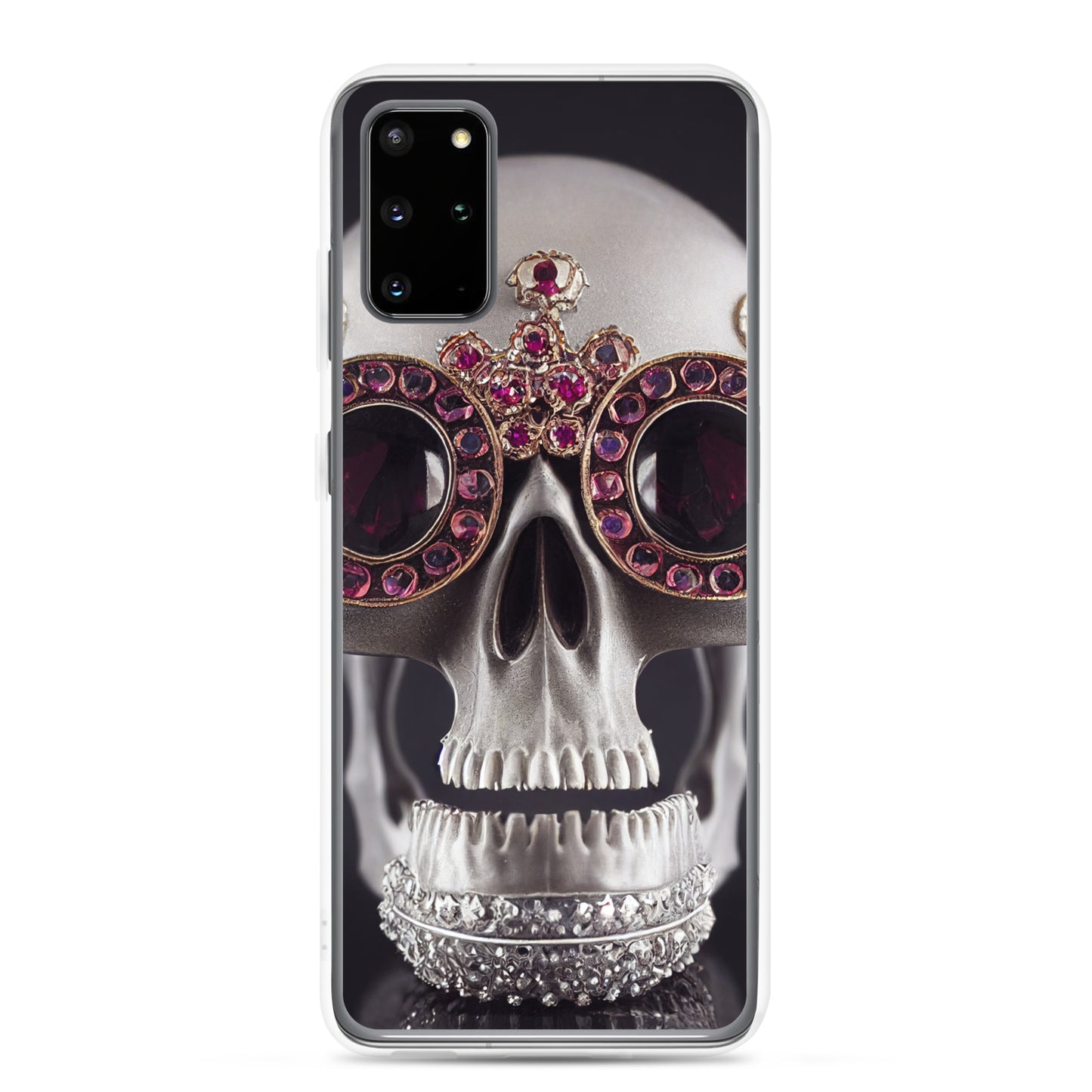 Samsung Case - Ornate Ruby Eyed Skull