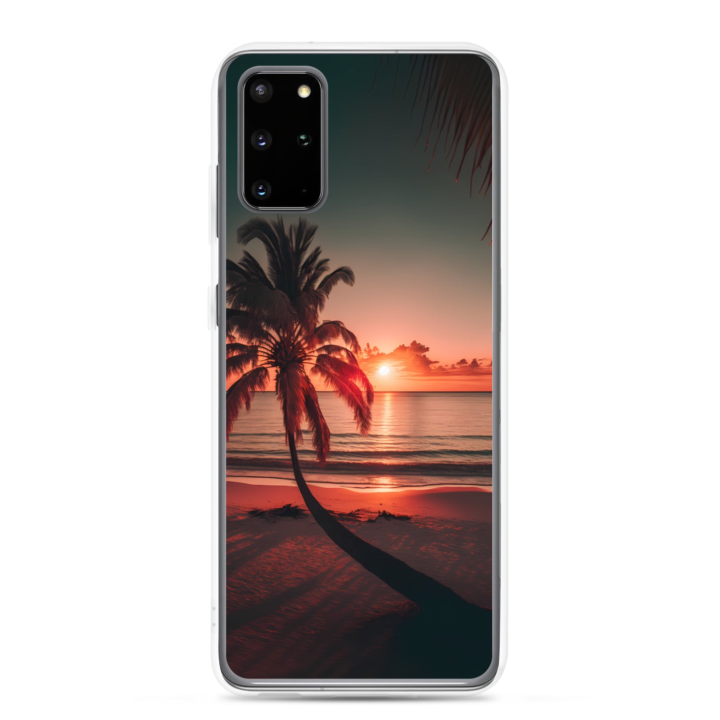 Samsung Case - Beach Life - Palm Shadows at Sunset