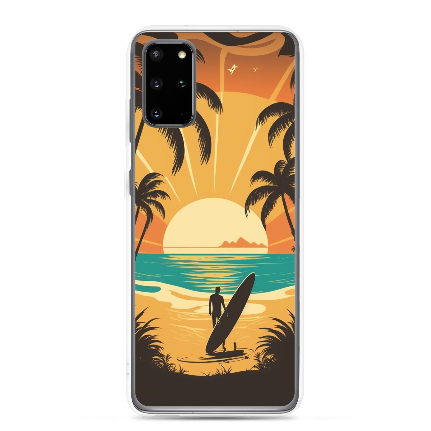 Samsung Case - Sunset Surfer