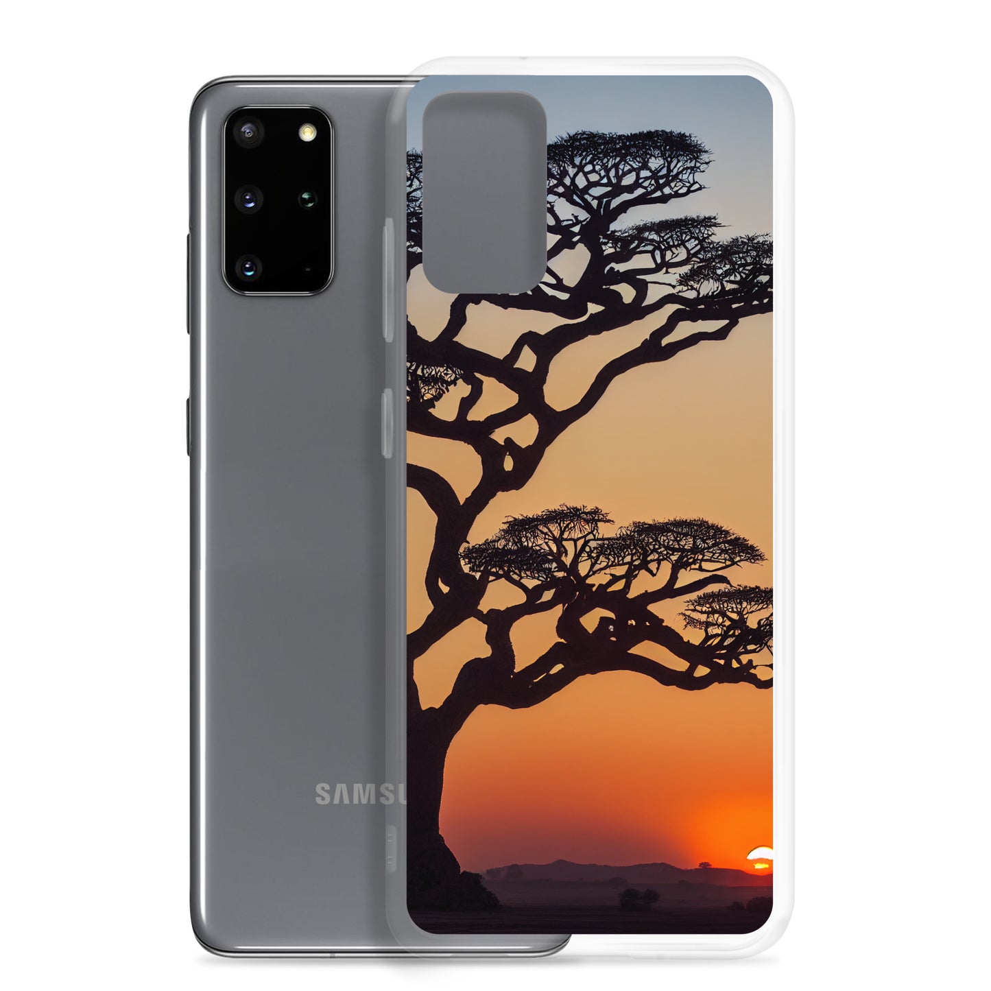 Samsung Case - African Vista - Acacia Tree at Sunset