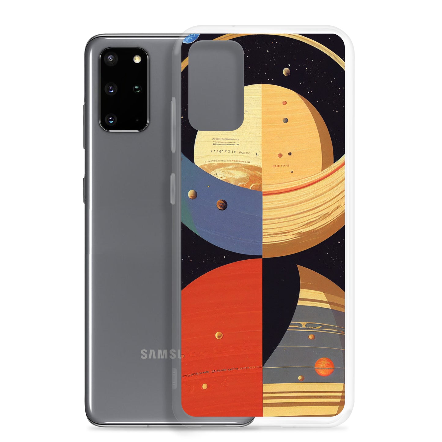 Samsung Case - Map of the Planets