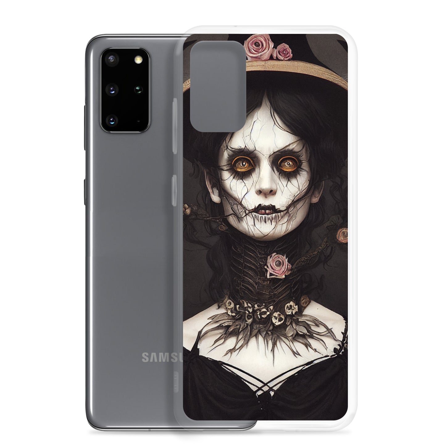 Samsung Case - Halloween Witch in Rose Hat