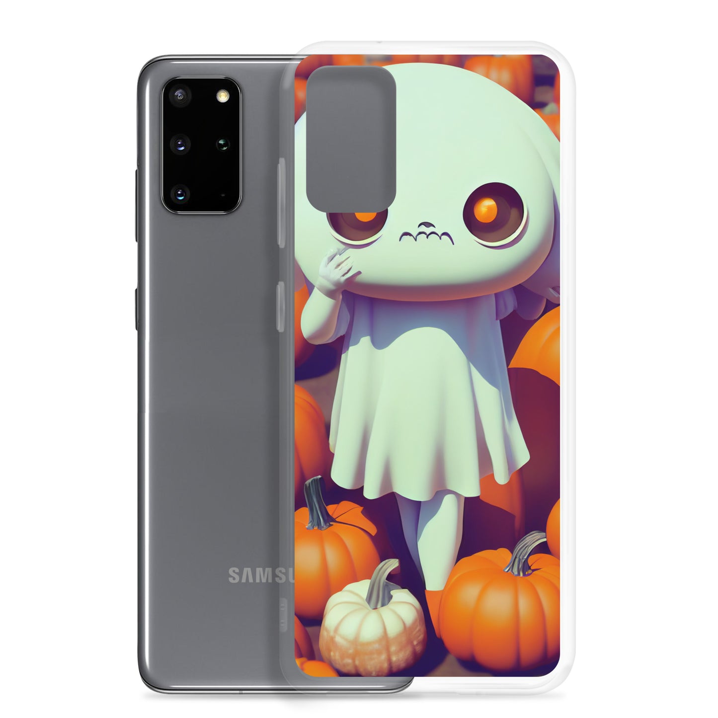 Samsung Case - Halloween Ghost Girl in Pumpkin Patch