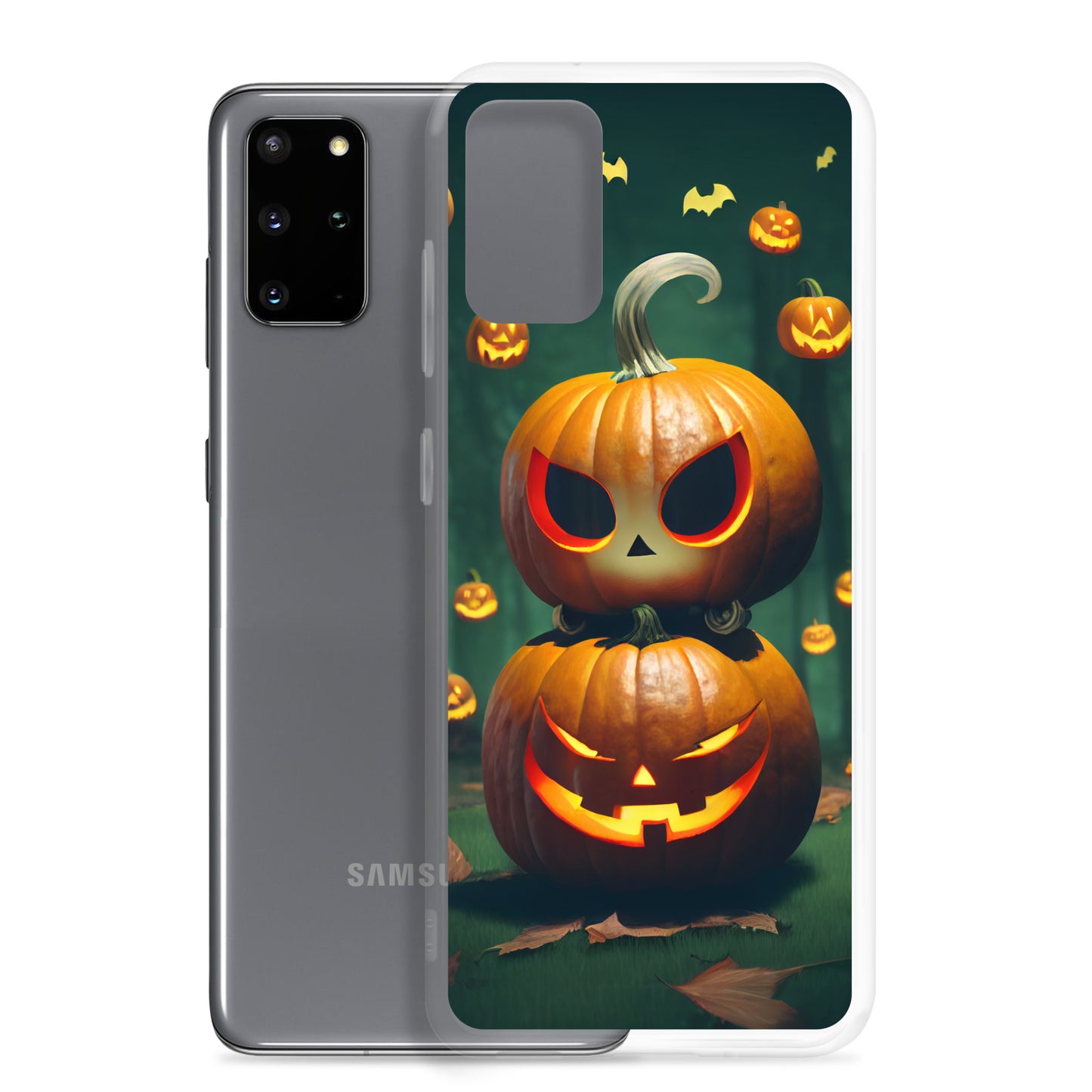 Samsung Case - Halloween Stacked Jack-o-Lanterns