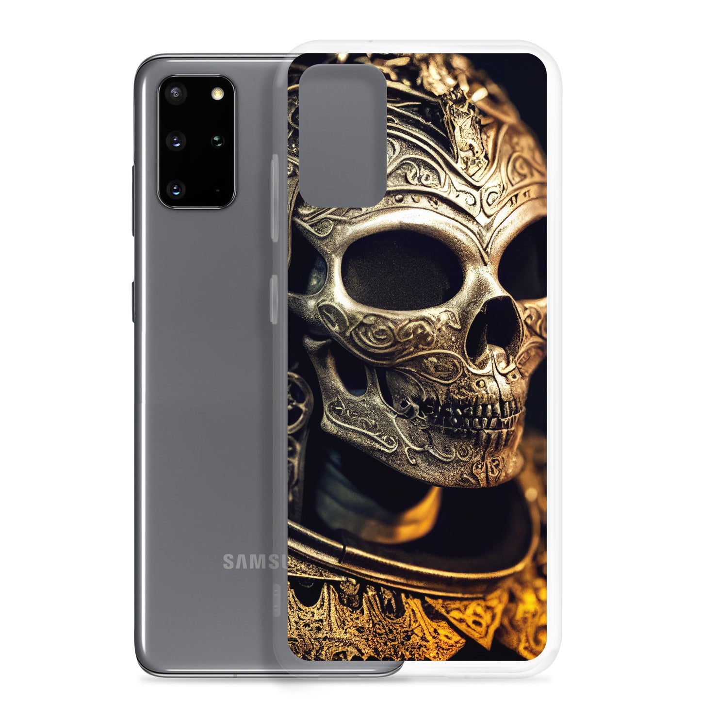 Samsung Case - Ornate Skull Armor