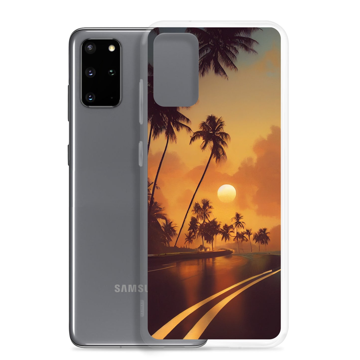 Samsung Case - Beach Life - Palm Sunset