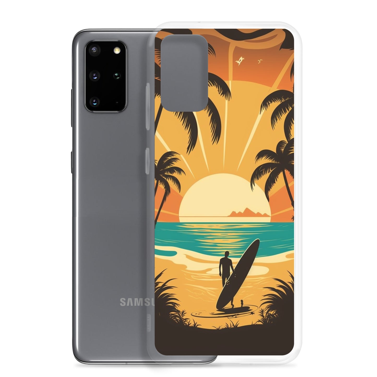 Samsung Case - Sunset Surfer