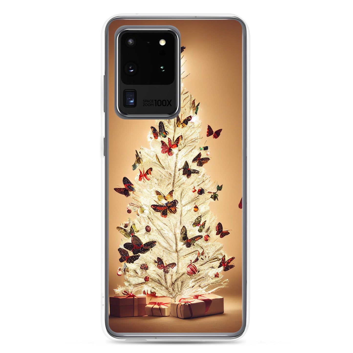 Samsung Case - Butterfly Christmas Tree