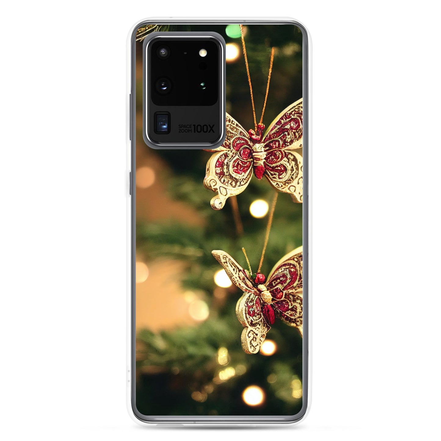 Samsung Case - Christmas Butterfly Ornaments