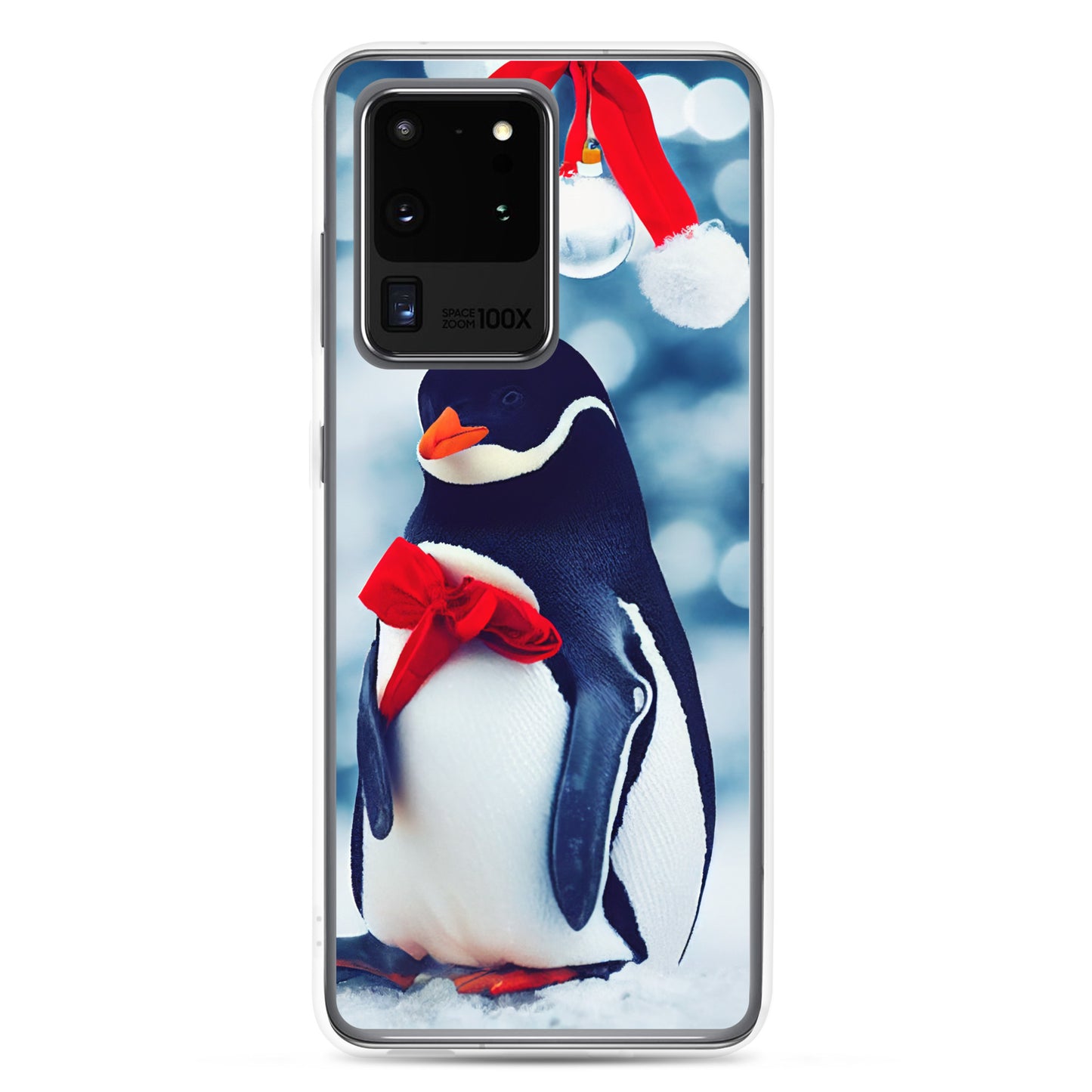 Samsung Case - Christmas Bow Penguin