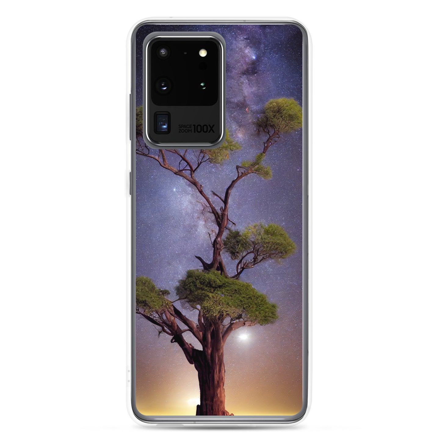 Samsung Case - African Vista - Acacia Tree Under the Milky Way