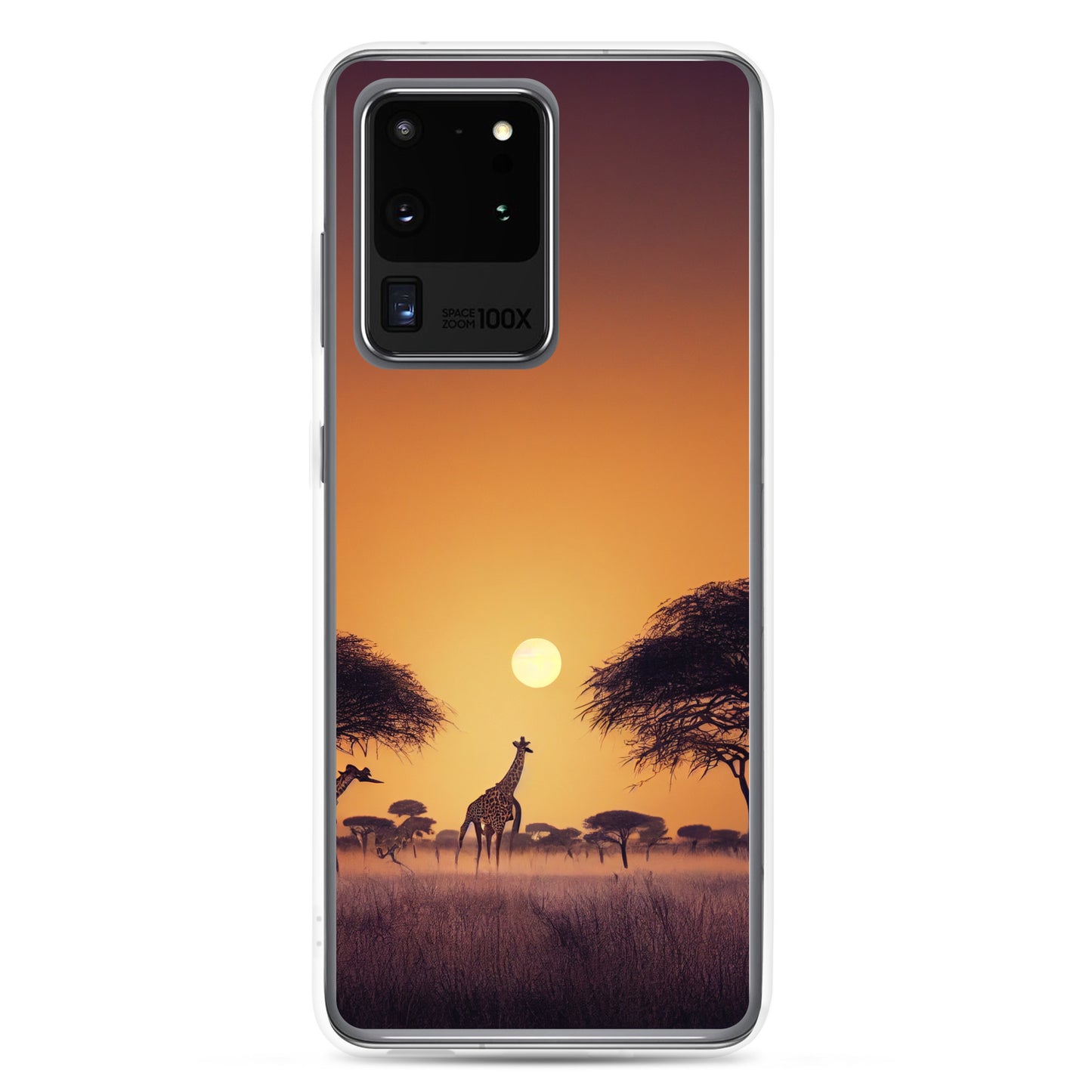 Samsung Case - African Vista - Giraffes Under Acacia Tree