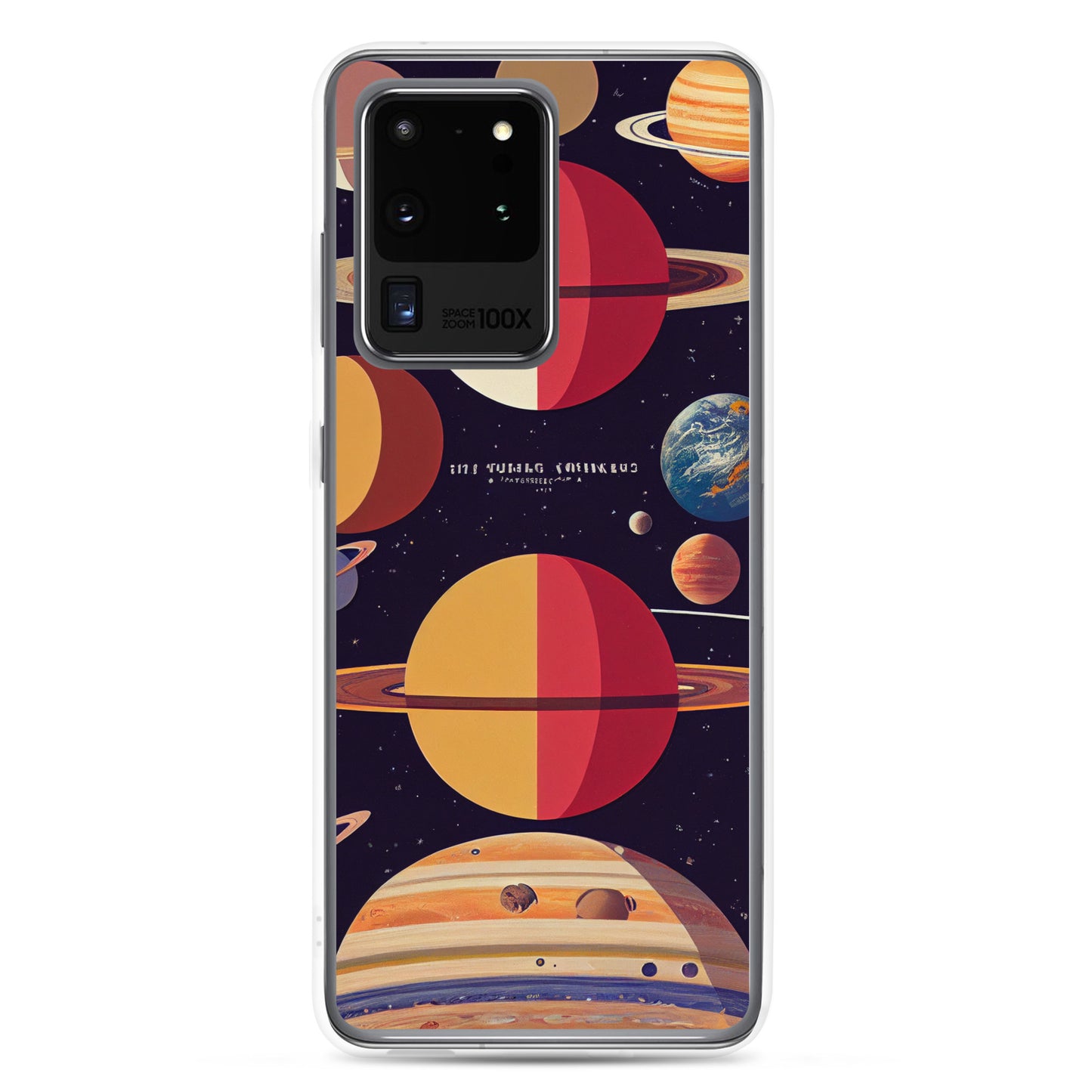 Samsung Case - Map of the Planets