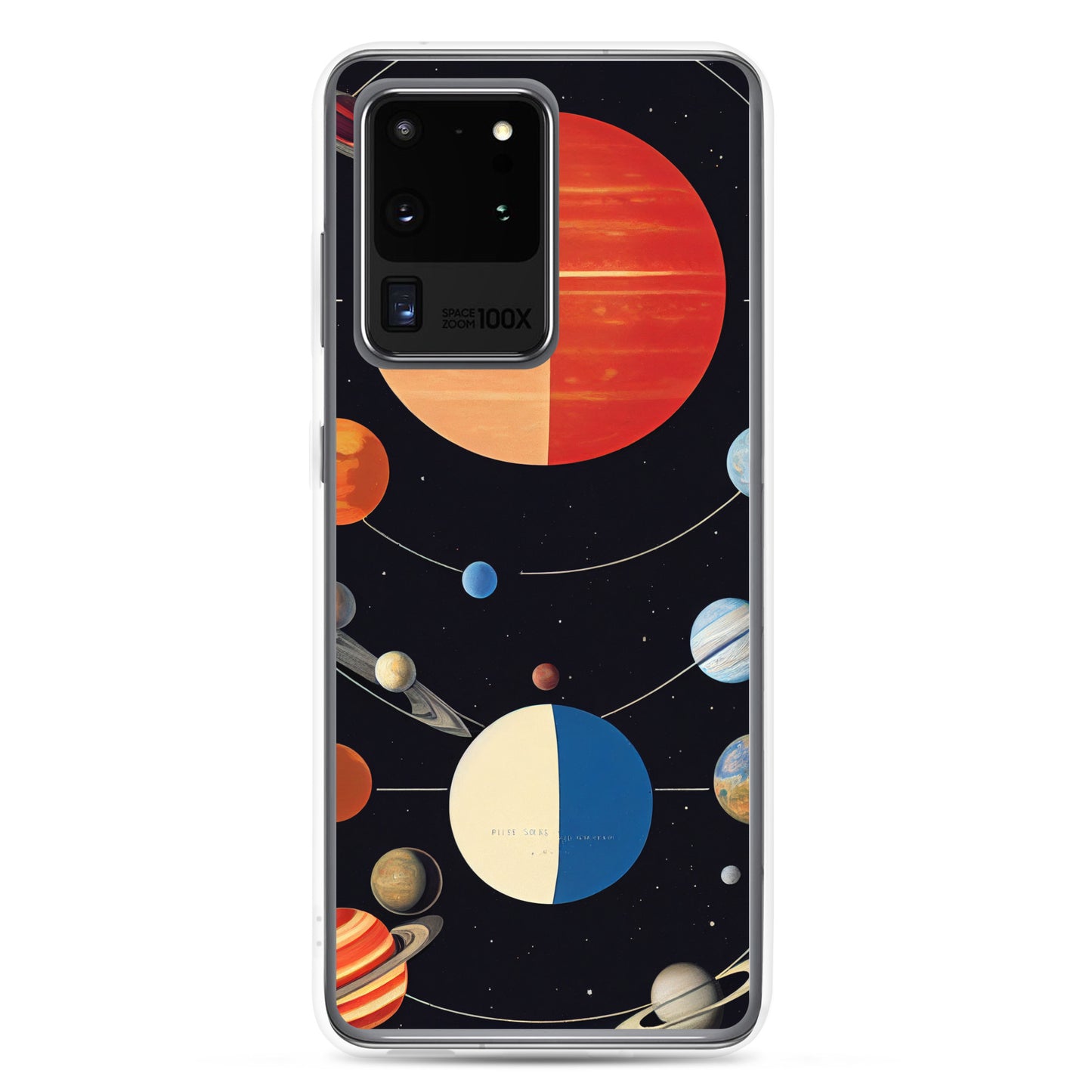 Samsung Case - Map of the Planets