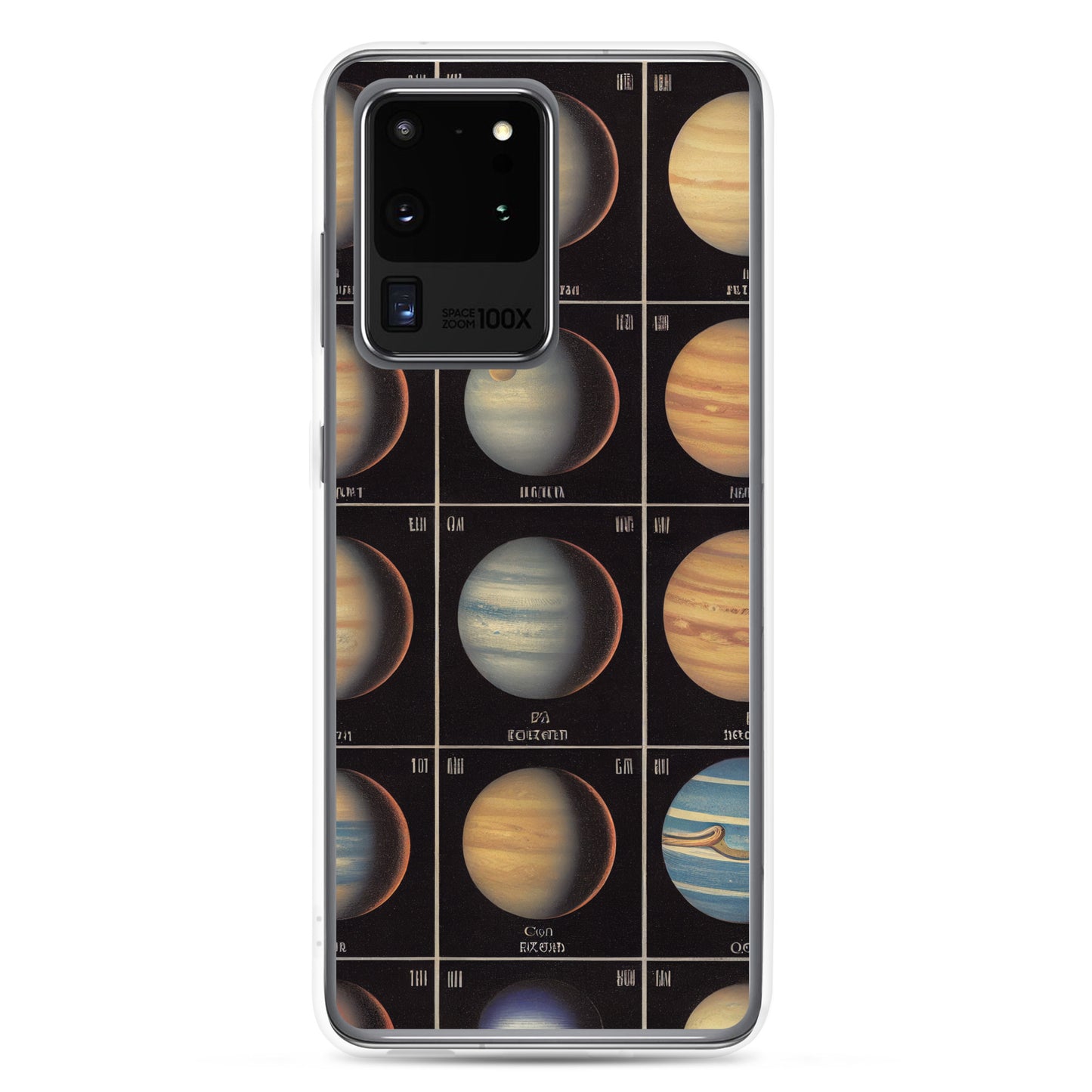 Samsung Case - Map of the Planets