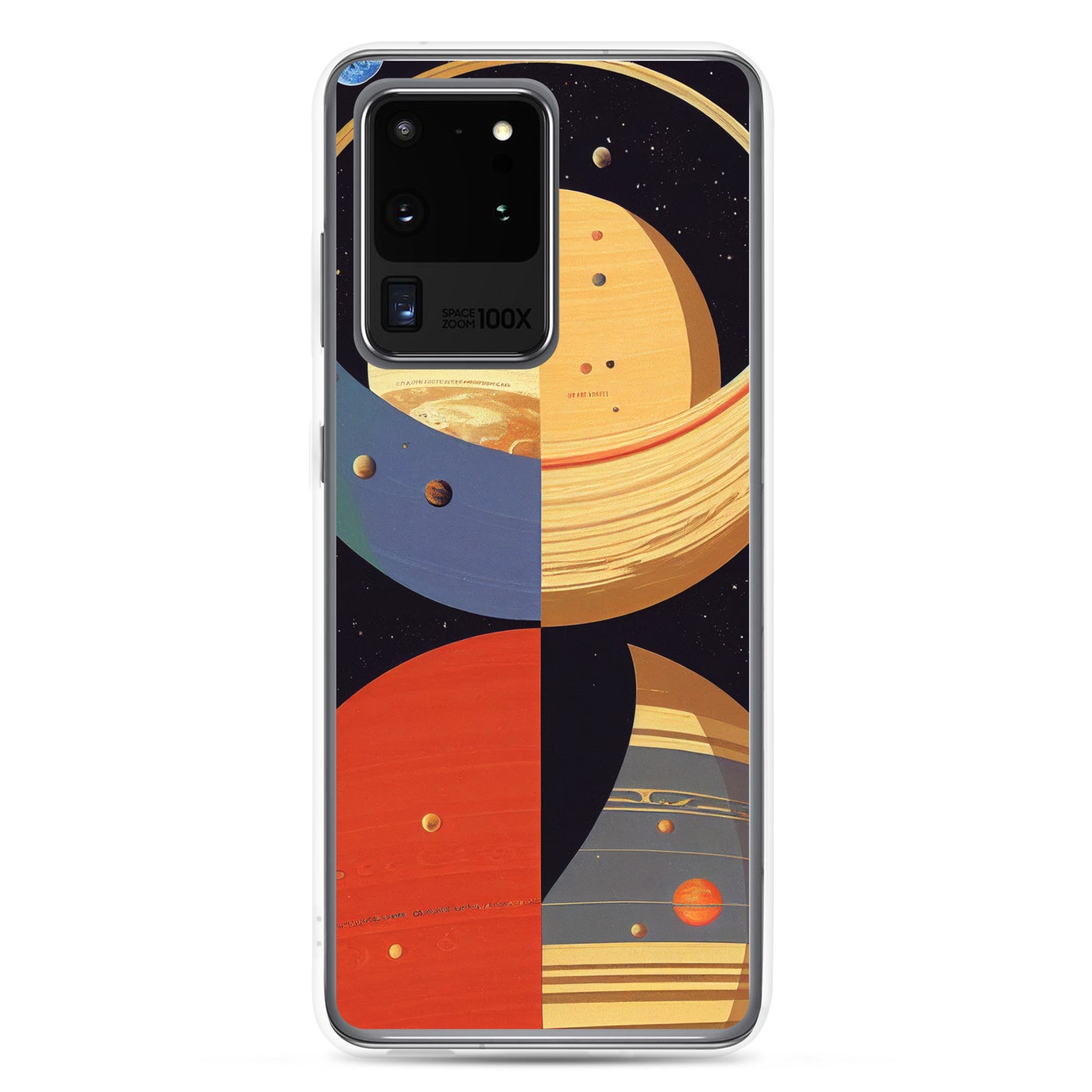 Samsung Case - Map of the Planets