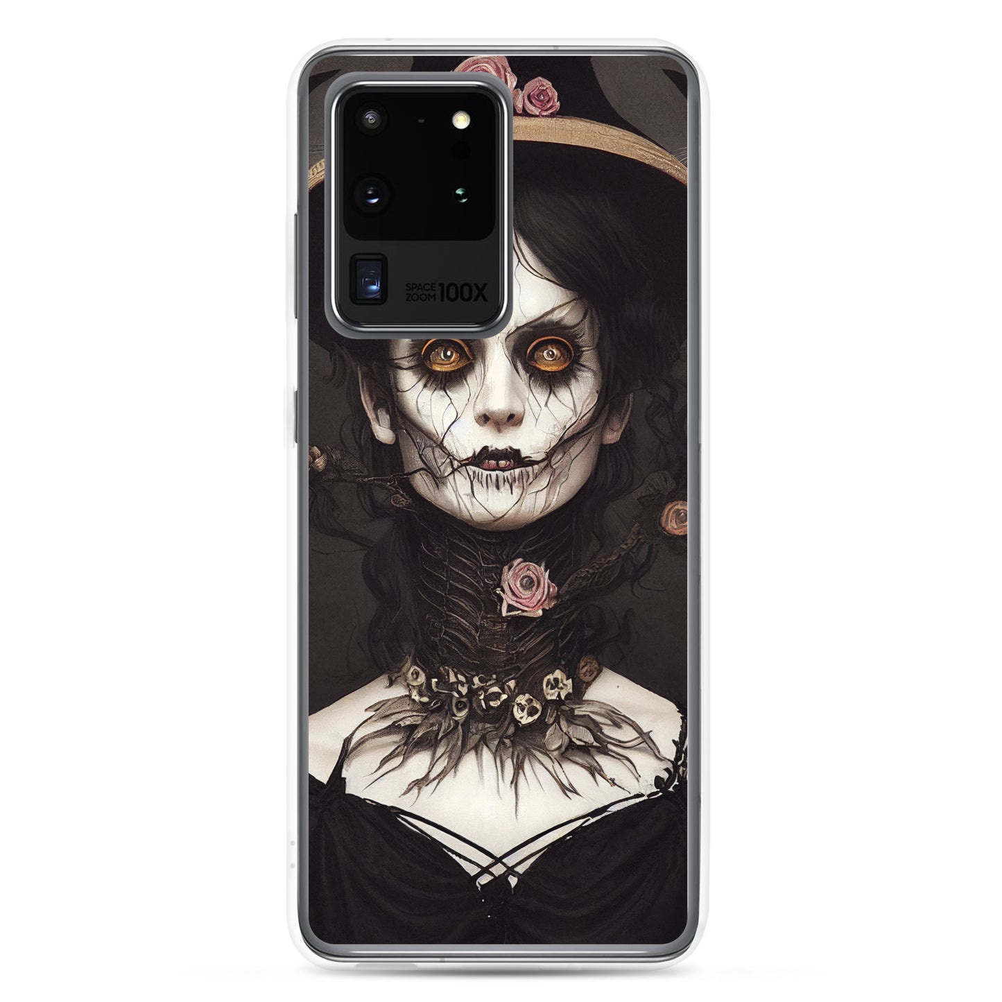 Samsung Case - Halloween Witch in Rose Hat