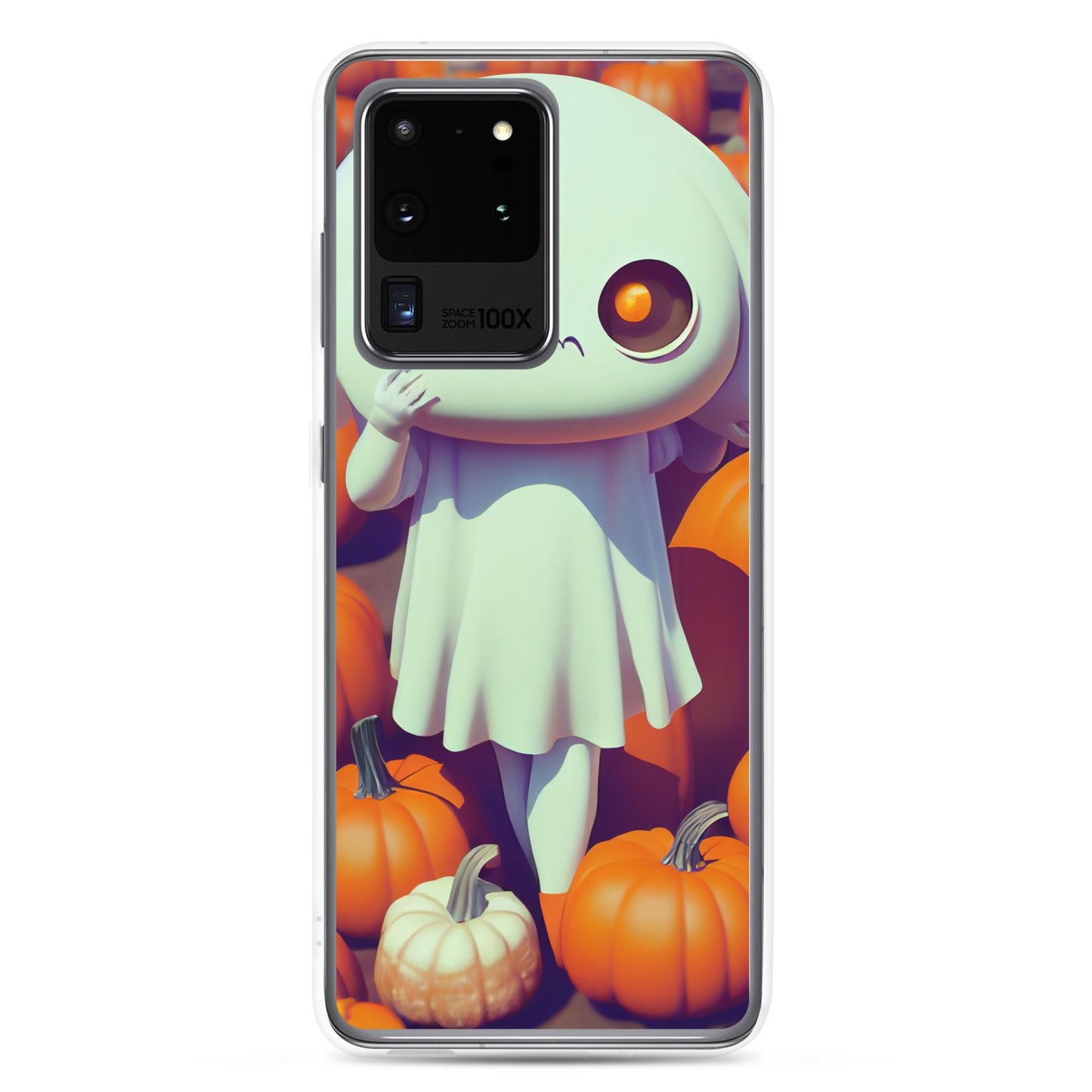 Samsung Case - Halloween Ghost Girl in Pumpkin Patch