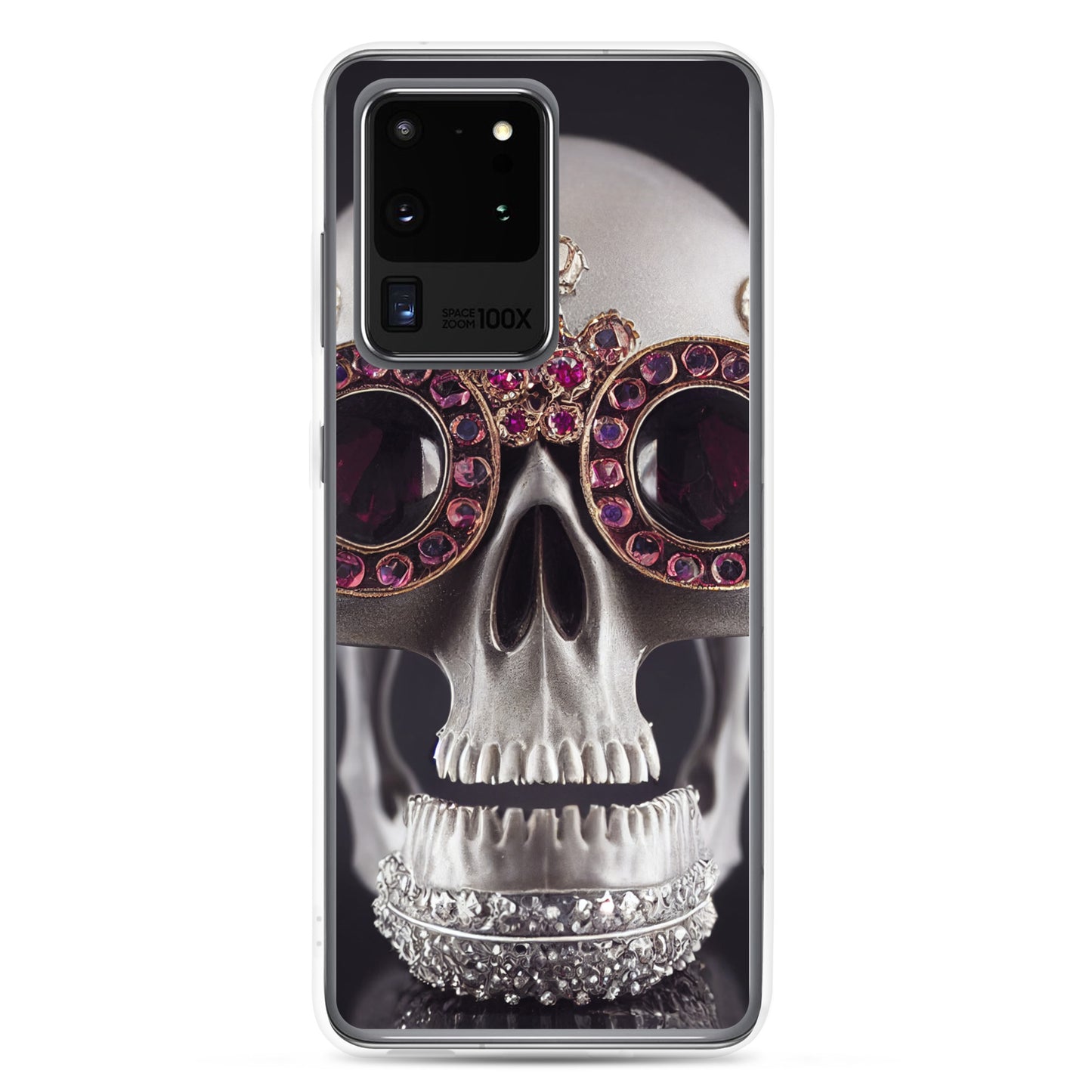 Samsung Case - Ornate Ruby Eyed Skull