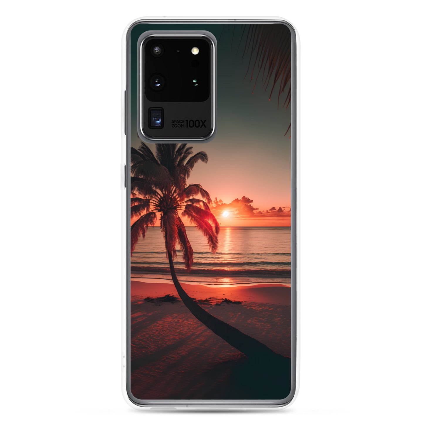 Samsung Case - Beach Life - Palm Shadows at Sunset