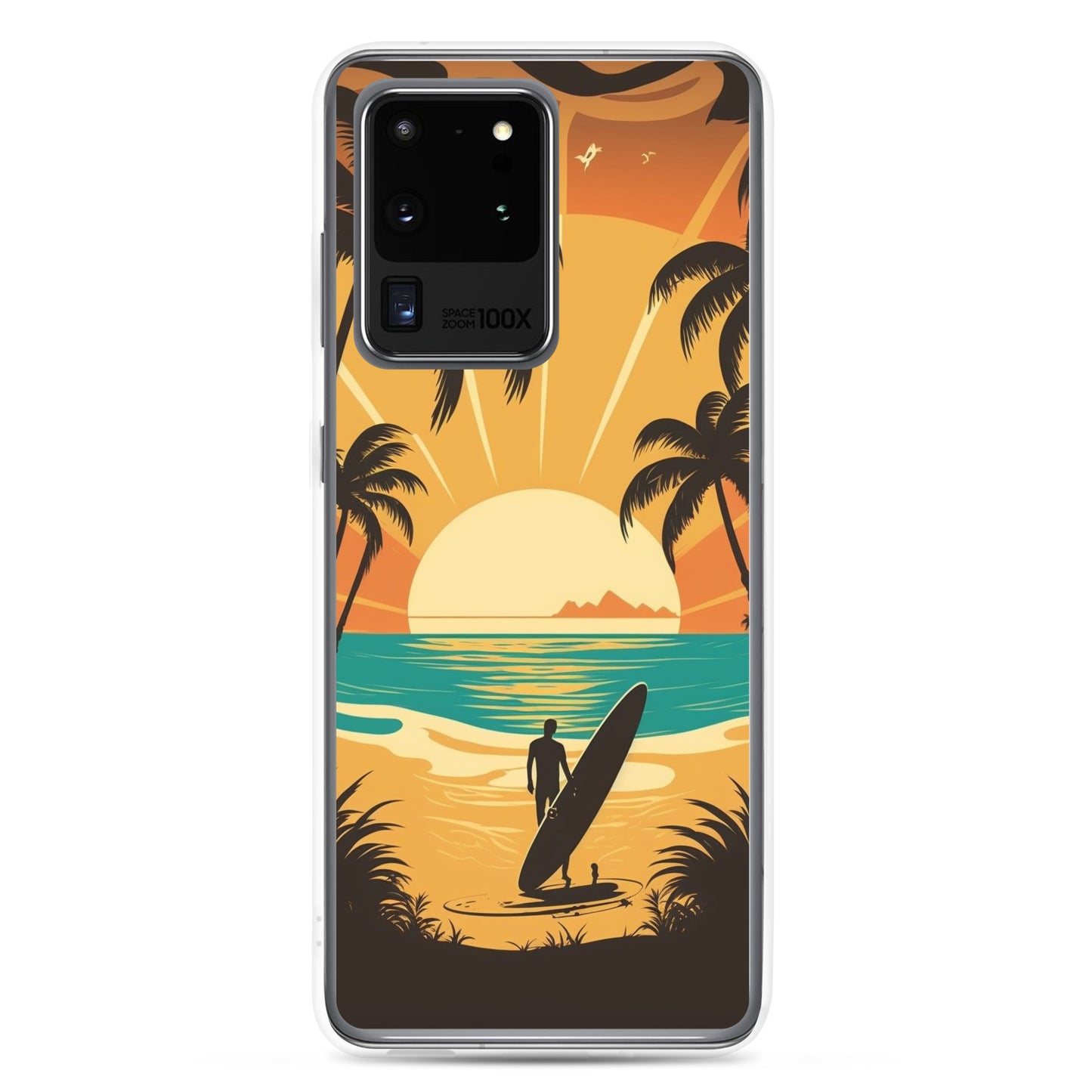 Samsung Case - Sunset Surfer