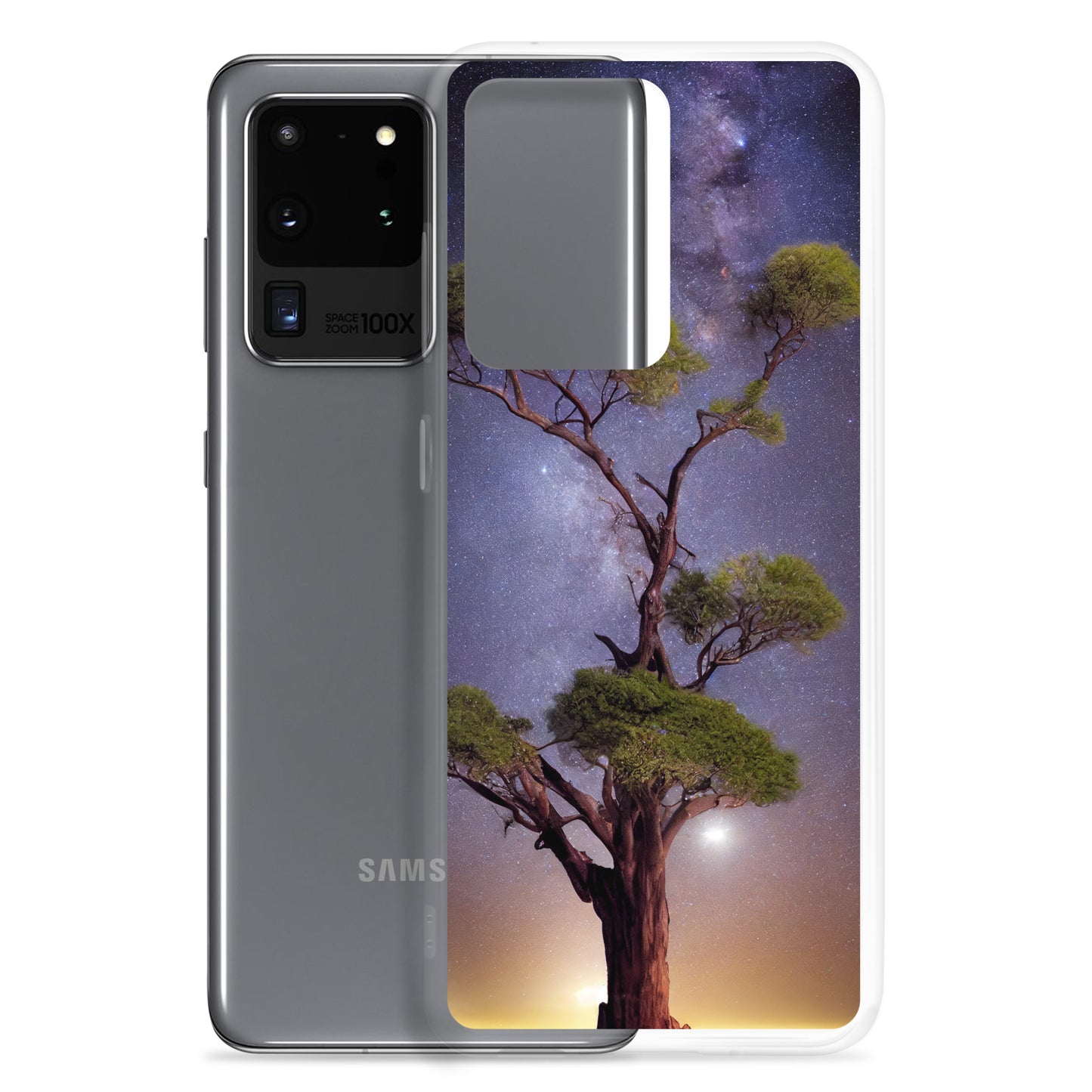 Samsung Case - African Vista - Acacia Tree Under the Milky Way